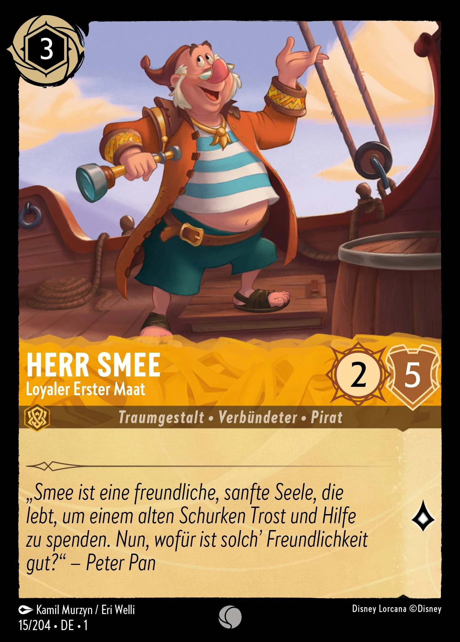 Herr Smee - Loyaler Erster Maat (Das Erste Kapitel 015)