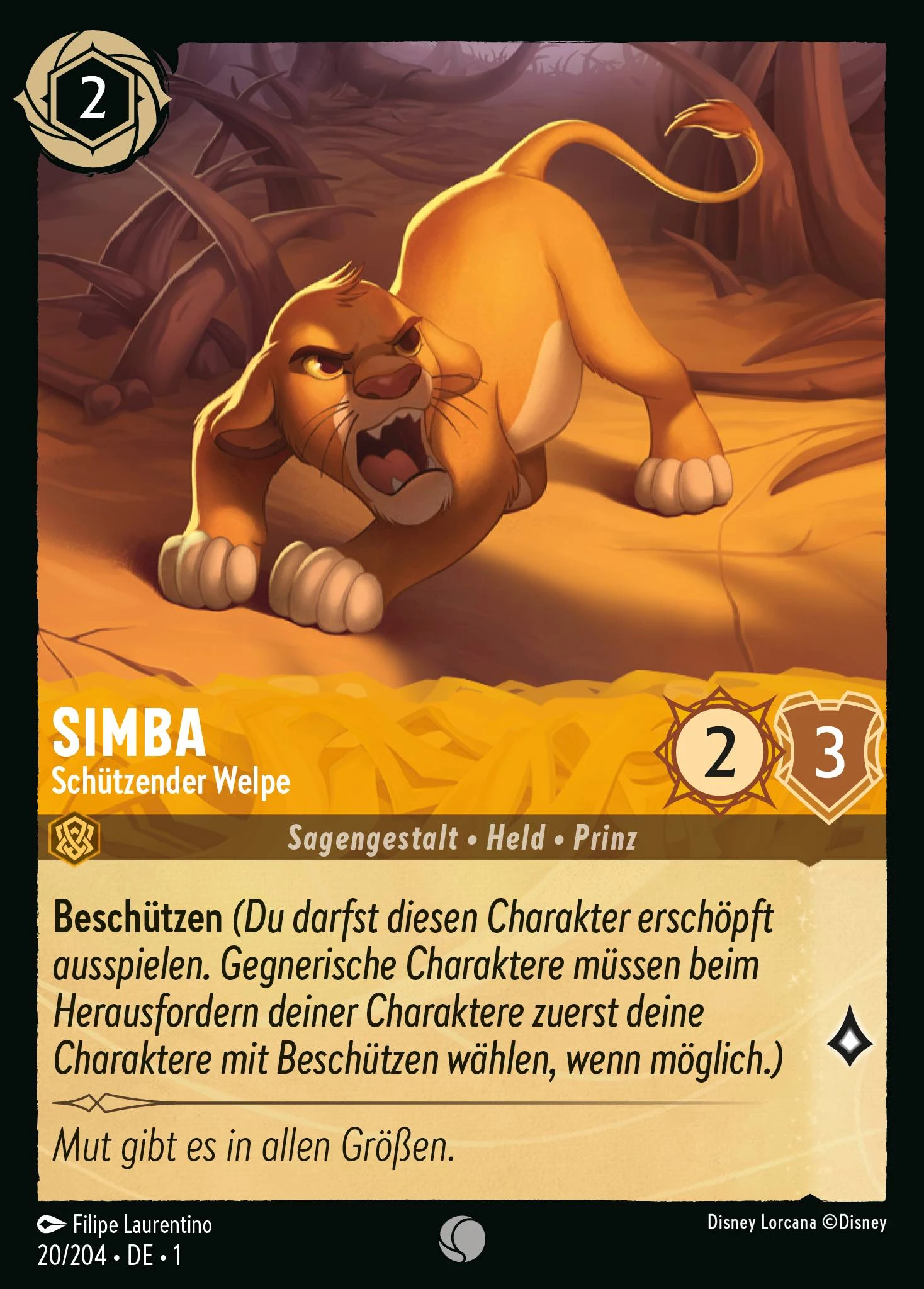 Simba - Schützender Welpe (Das Erste Kapitel 020)