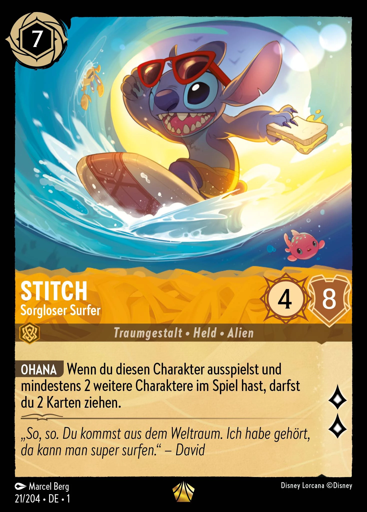 Stitch - Sorgloser Surfer (Das Erste Kapitel 021)