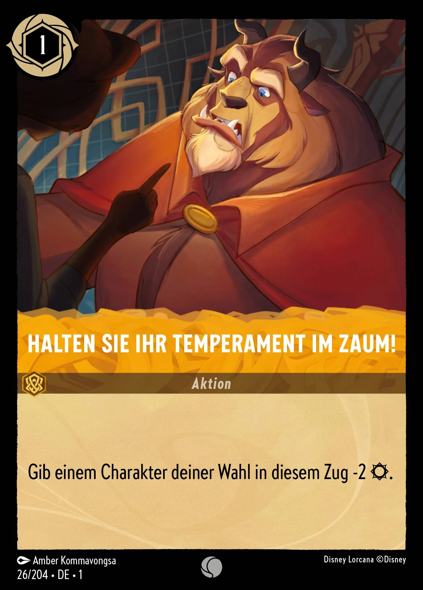 Halten Sie ihr Temperament im Zaum! (Das Erste Kapitel 026)