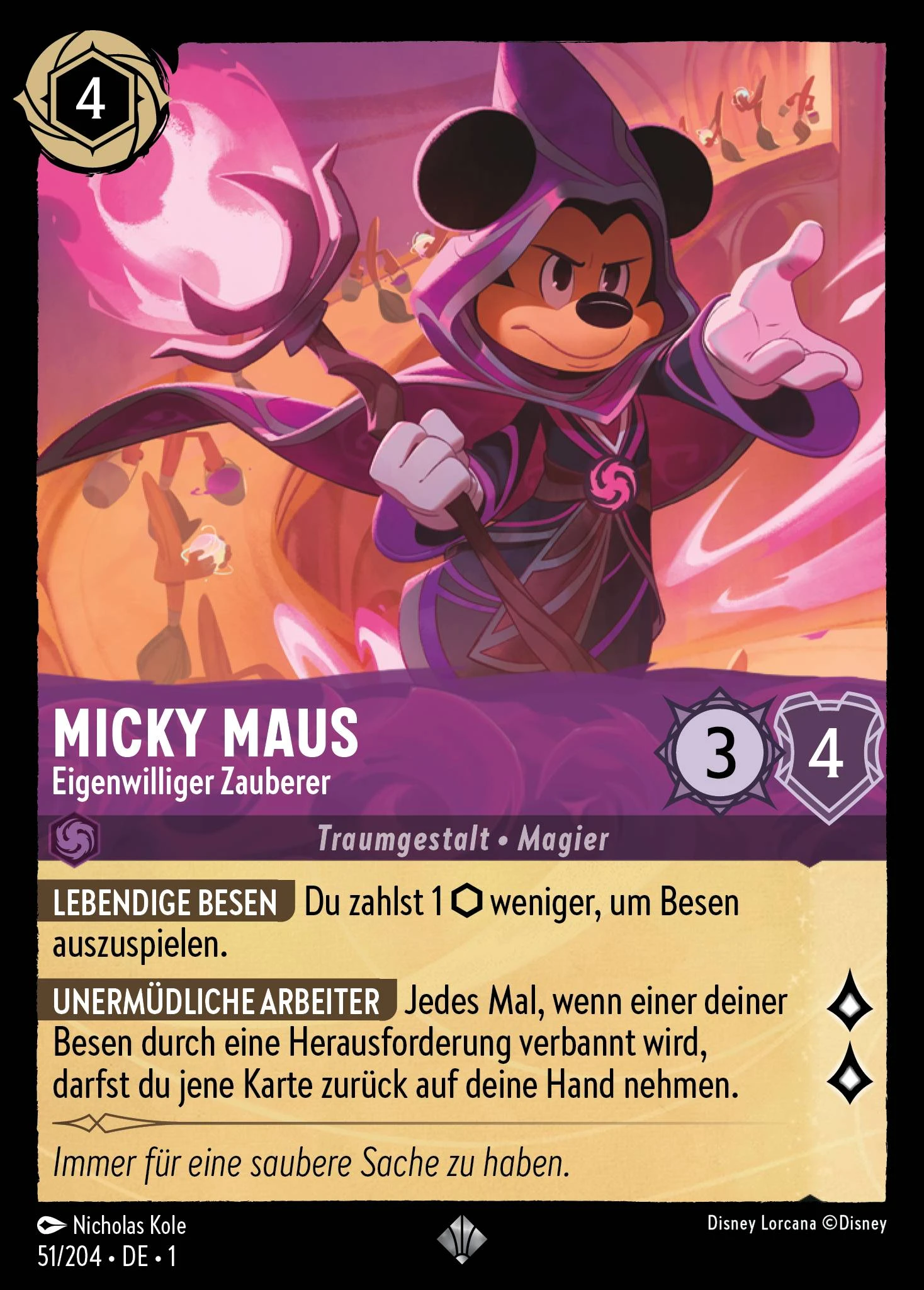 Micky Maus - Eigenwilliger Zauberer (Das Erste Kapitel 051)