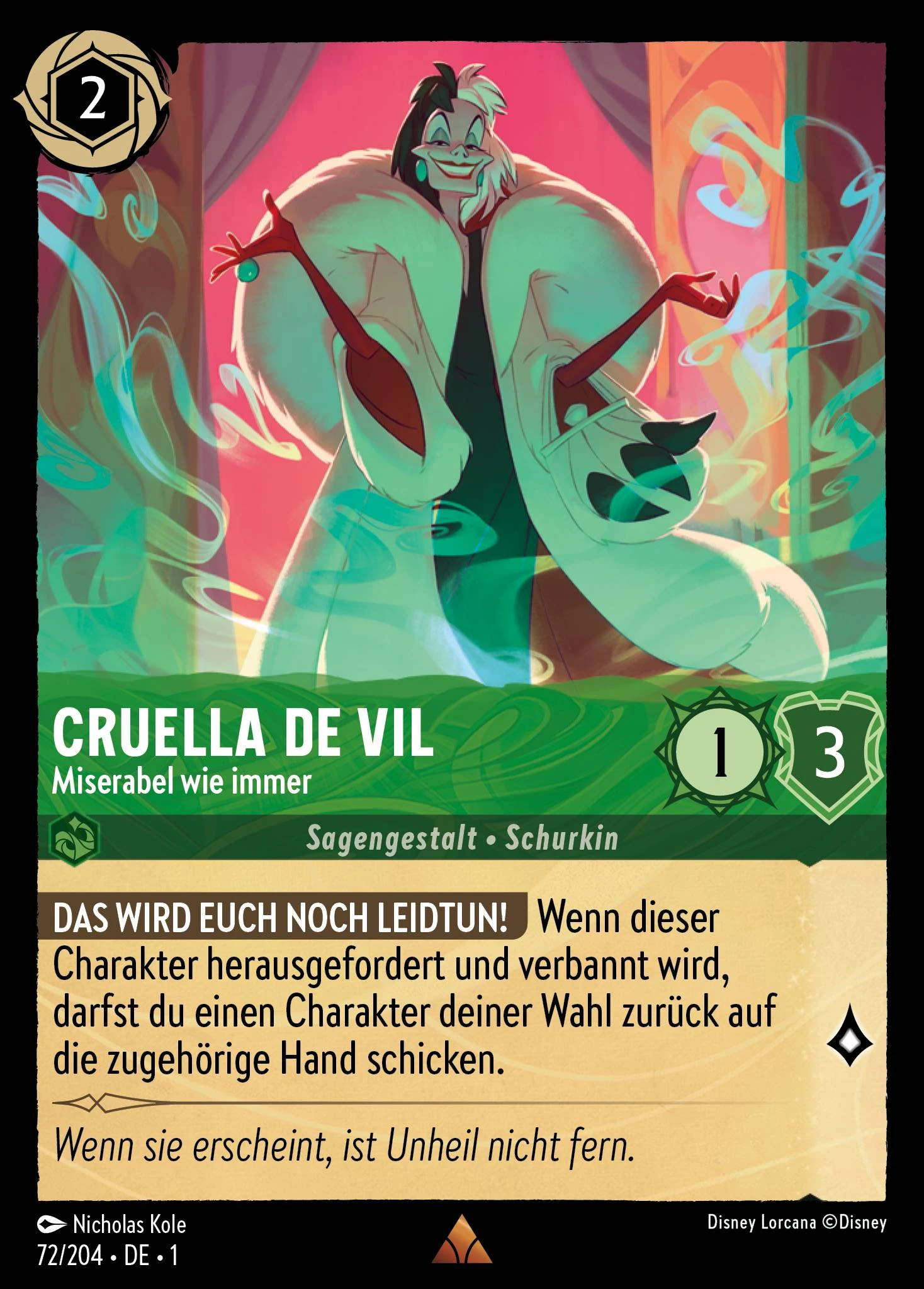 Cruella De Vil - Miserabel wie immer (Das Erste Kapitel 072)