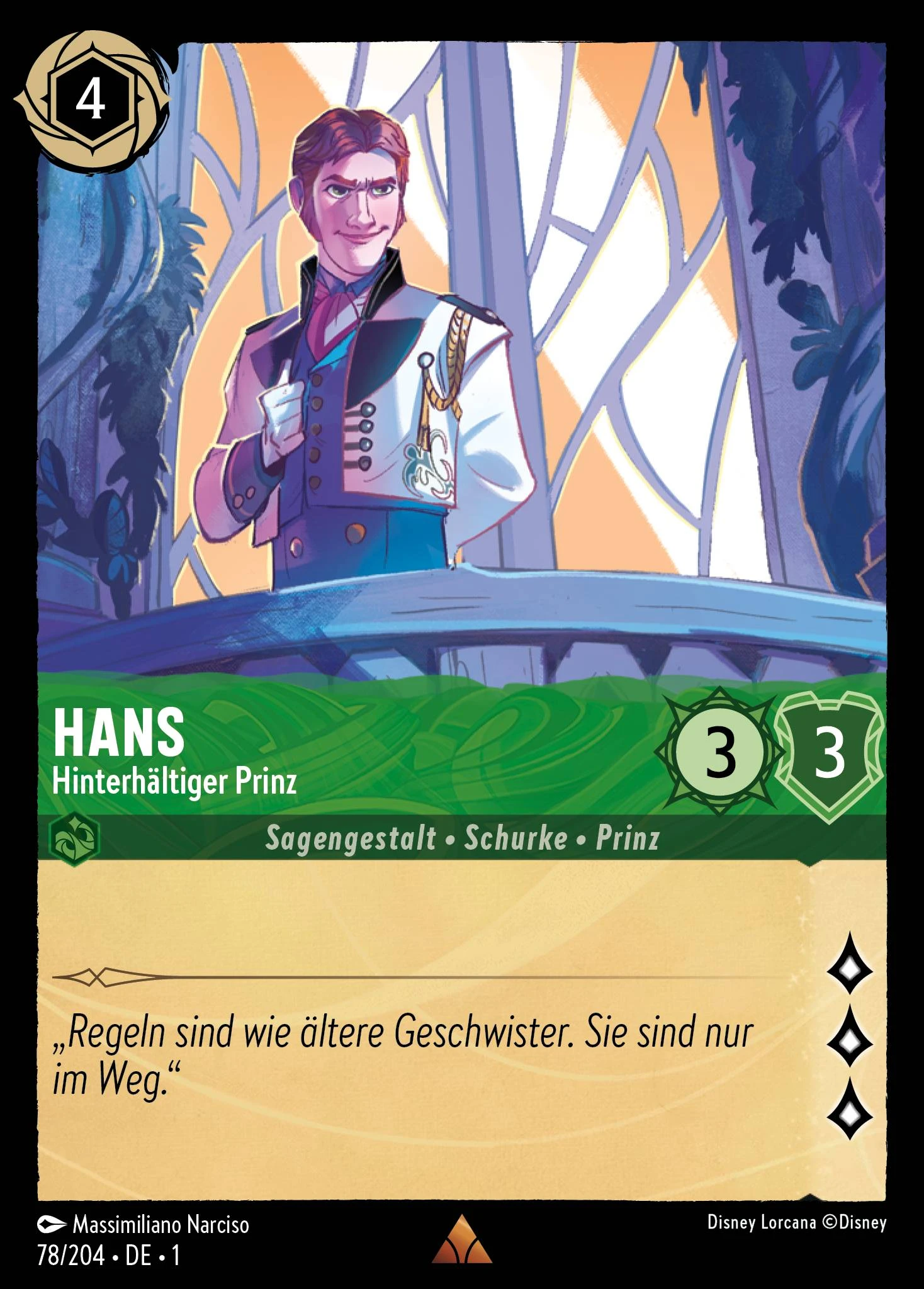Hans - Hinterhältiger Prinz (Das Erste Kapitel 078)