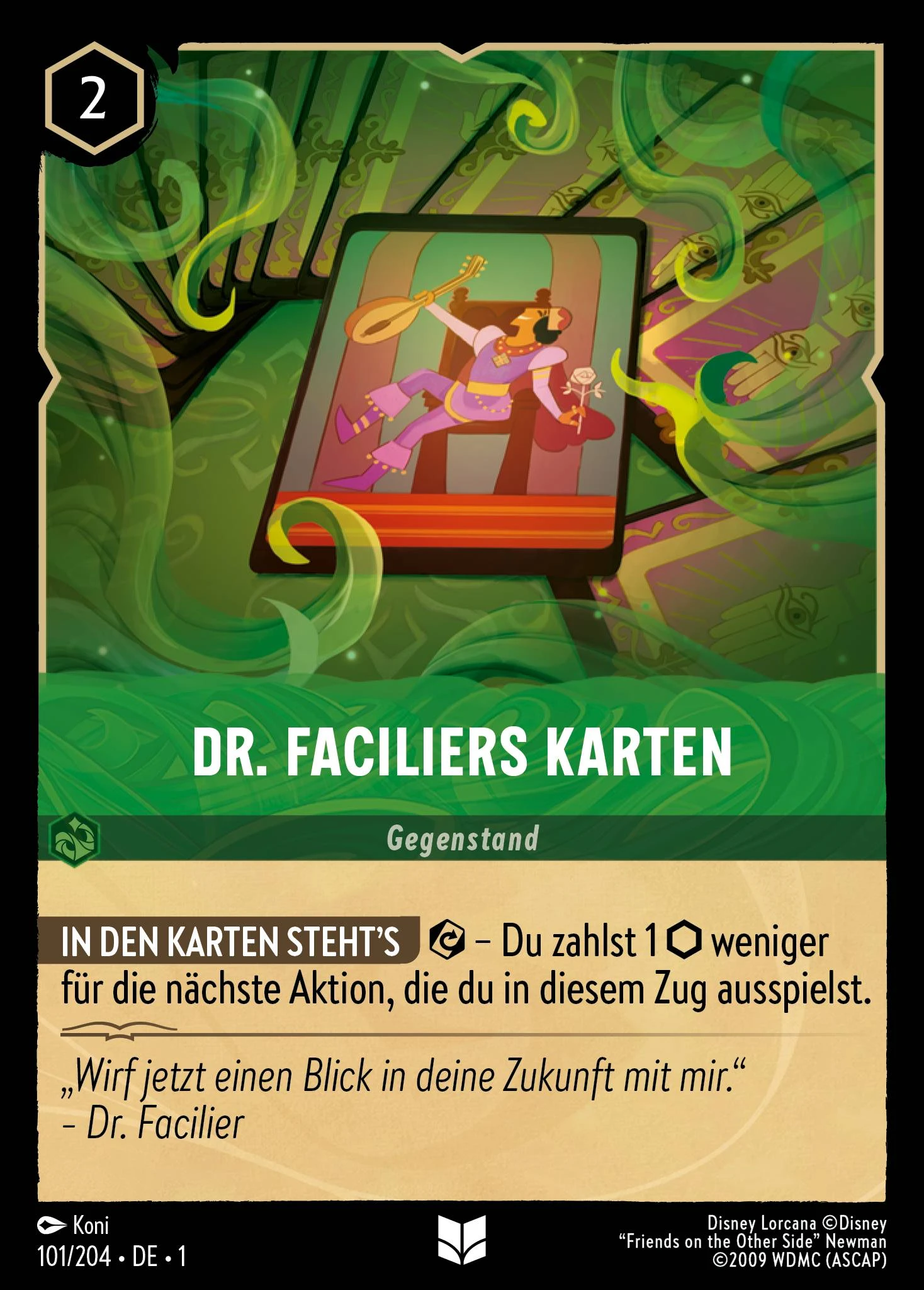 Dr. Faciliers Karten (Das Erste Kapitel 101)