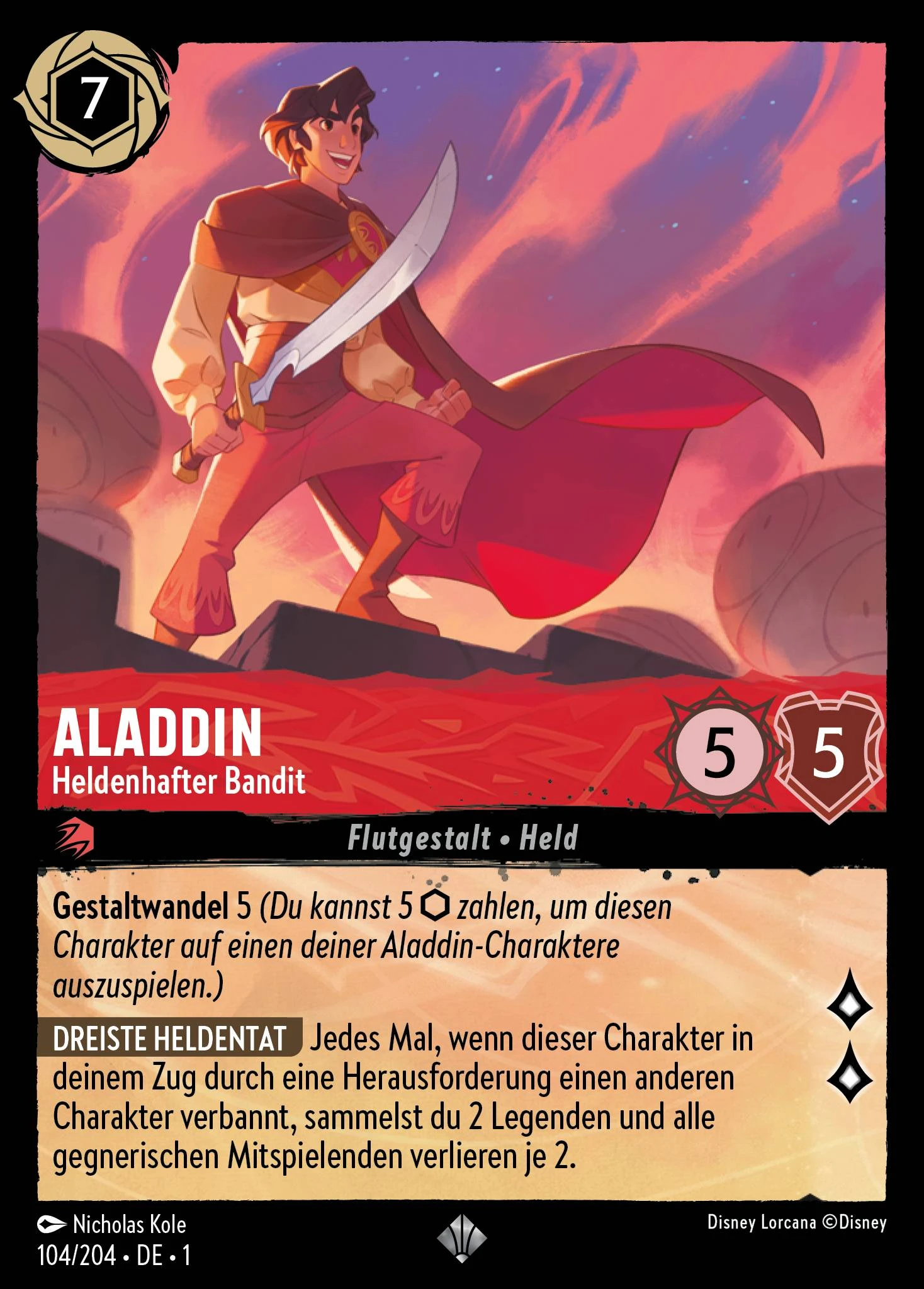 Aladdin - Heldenhafter Bandit (Das Erste Kapitel 104)