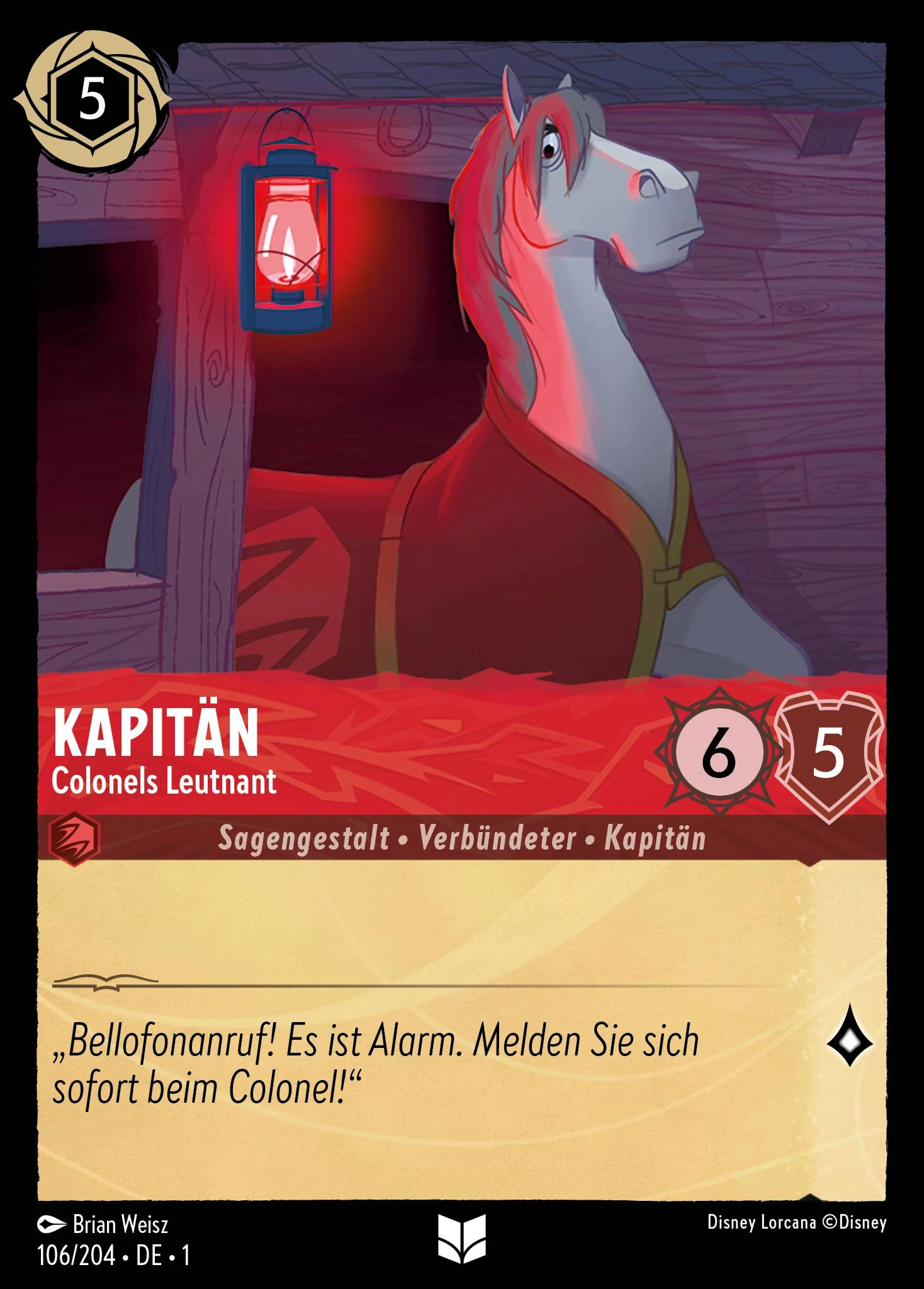 Kapitän - Colonels Leutnant (Das Erste Kapitel 106)