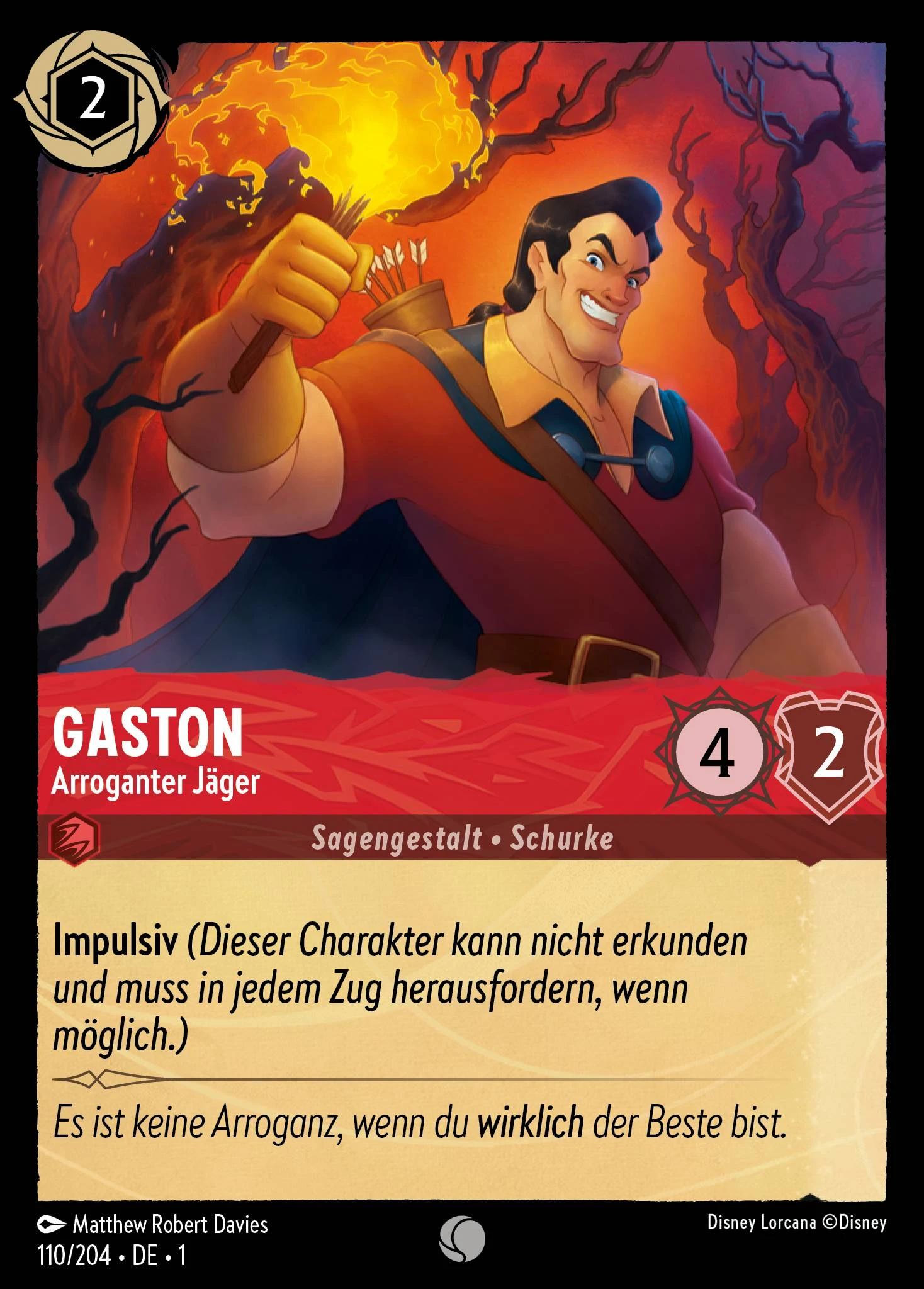 Gaston - Arroganter Jäger (Das Erste Kapitel 110)