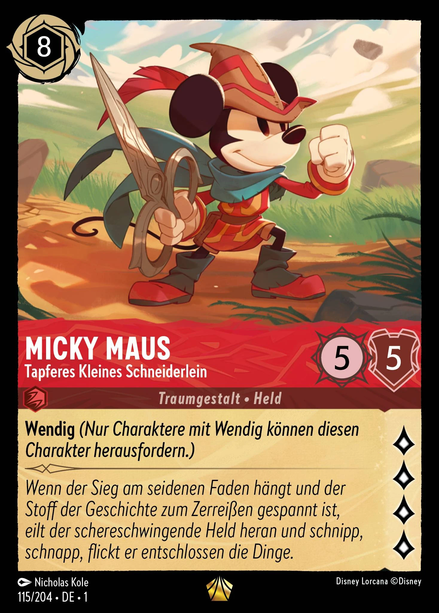 Micky Maus - Tapferes Kleines Schneiderlein (Das Erste Kapitel 115)