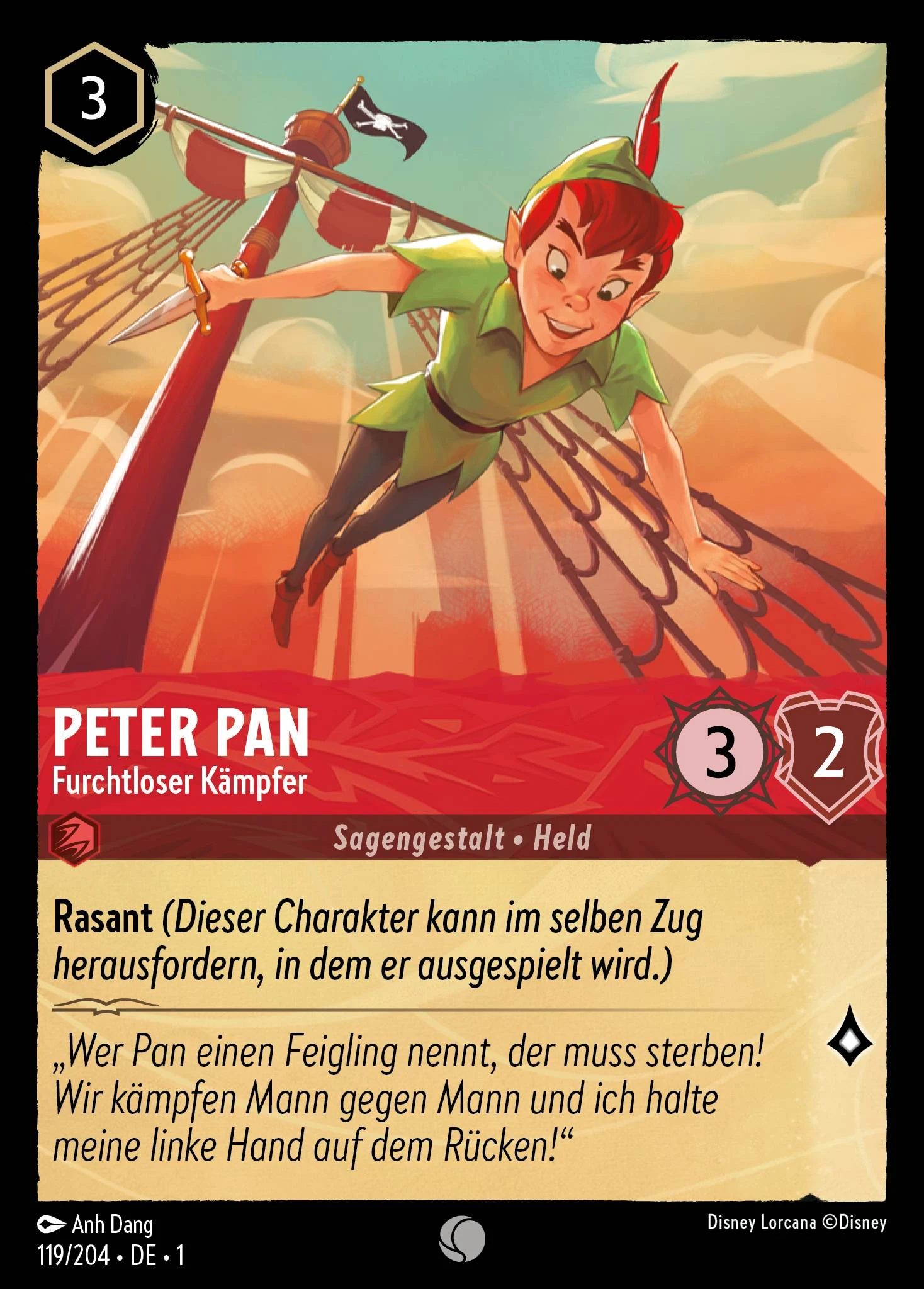 Peter Pan - Furchtloser Kämpfer (Das Erste Kapitel 119)