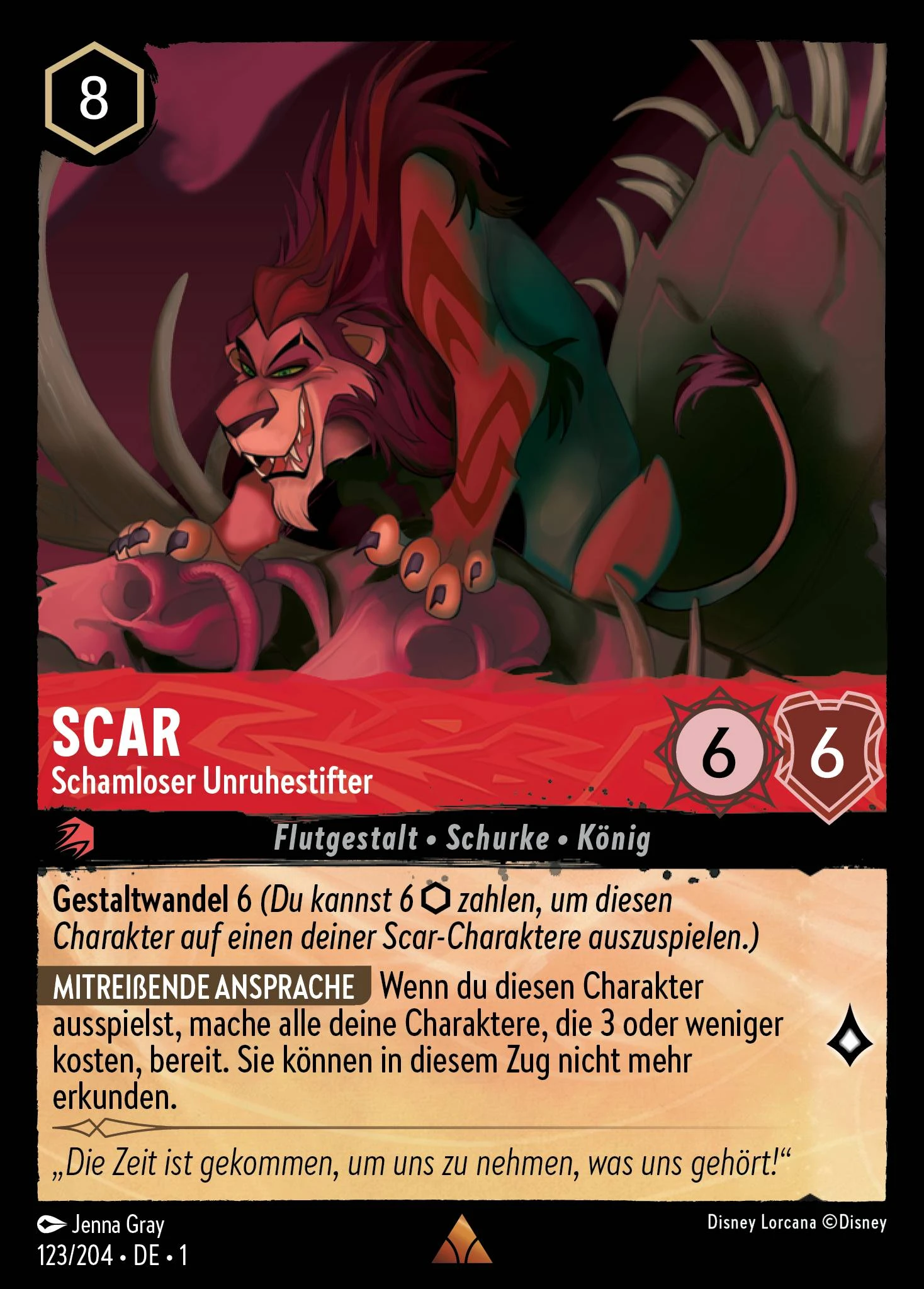 Scar - Schamloser Unruhestifter (Das Erste Kapitel 123)