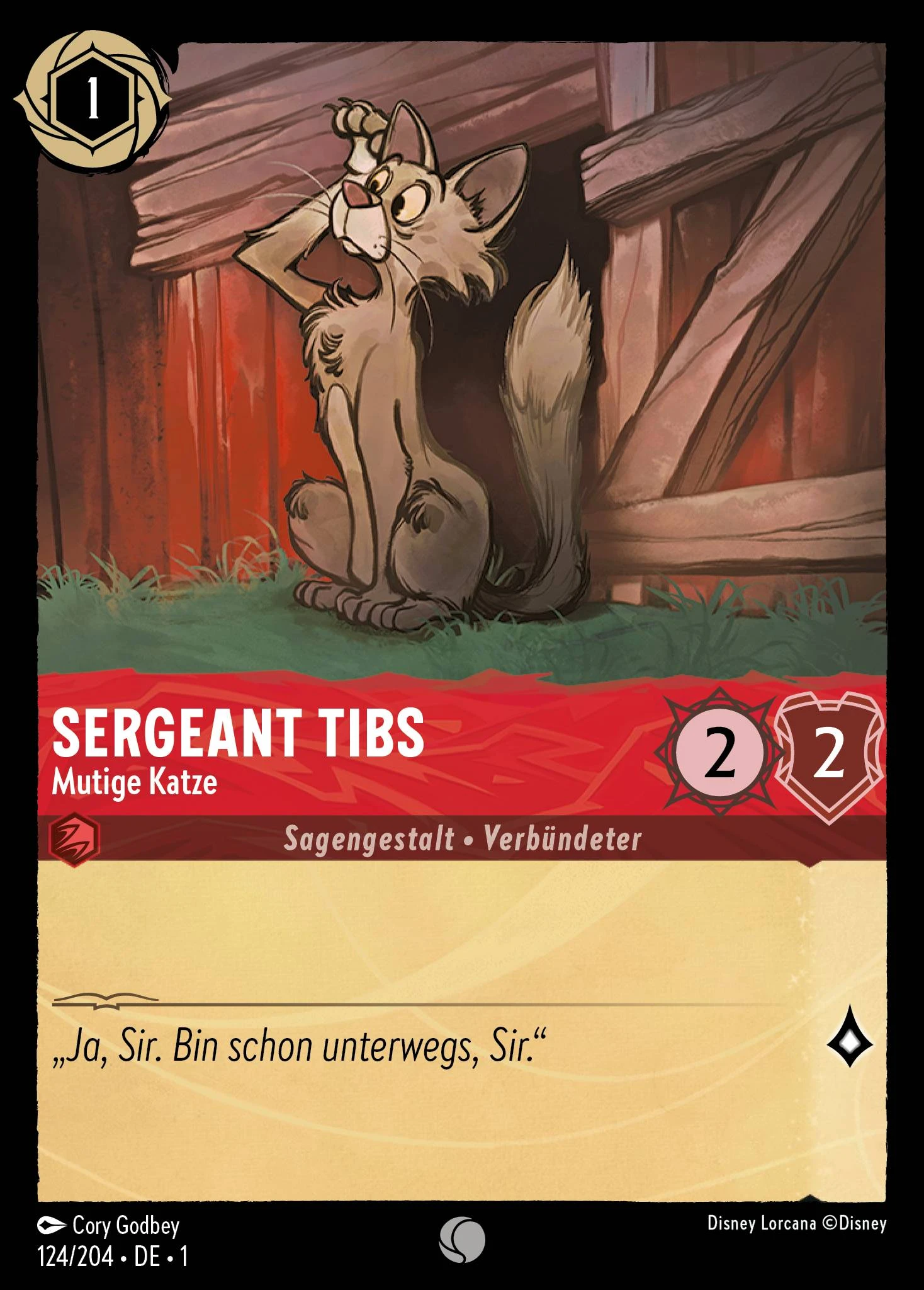 Sergeant Tibs - Mutige Katze (Das Erste Kapitel 124)