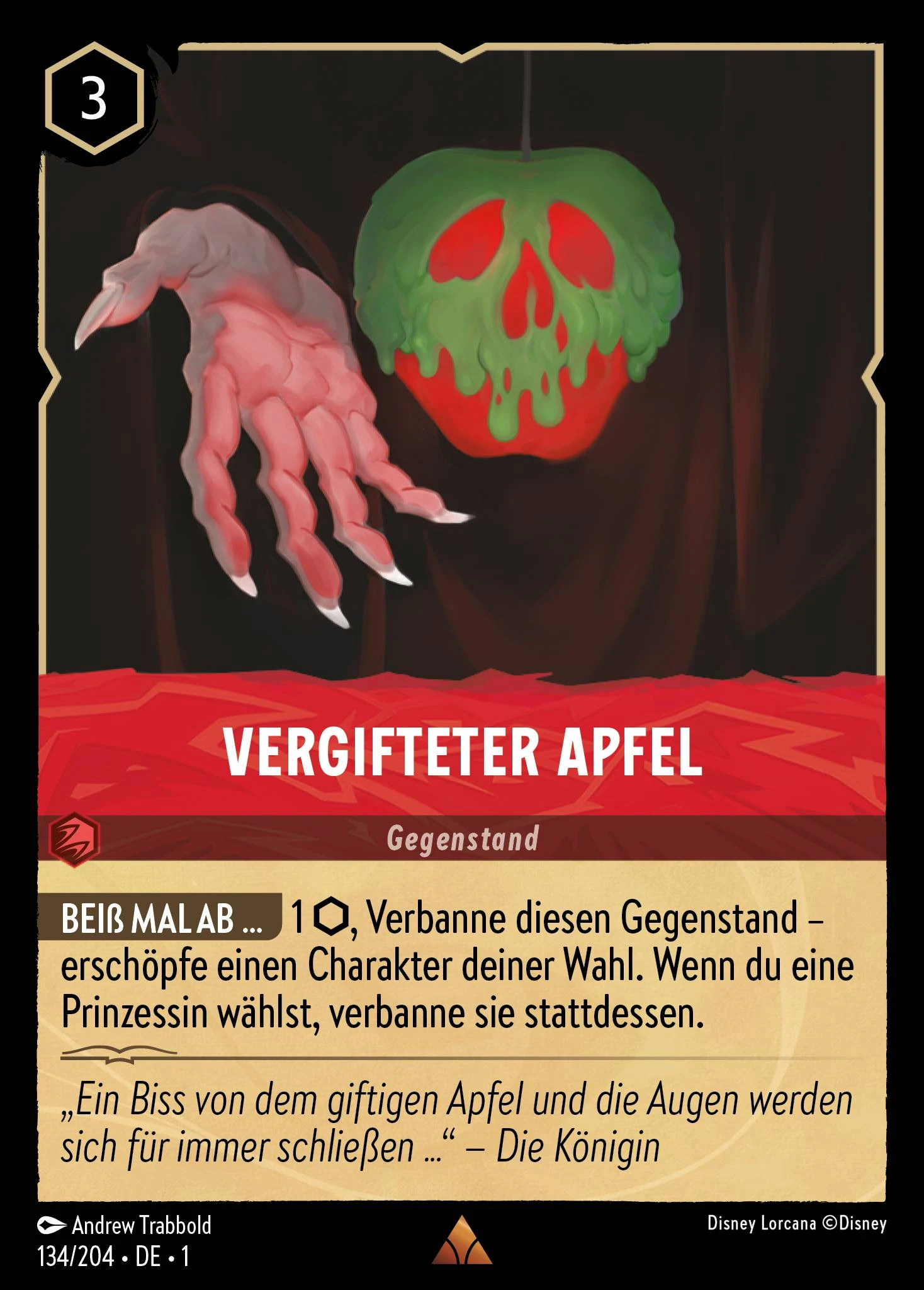 Vergifteter Apfel (Das Erste Kapitel 134)