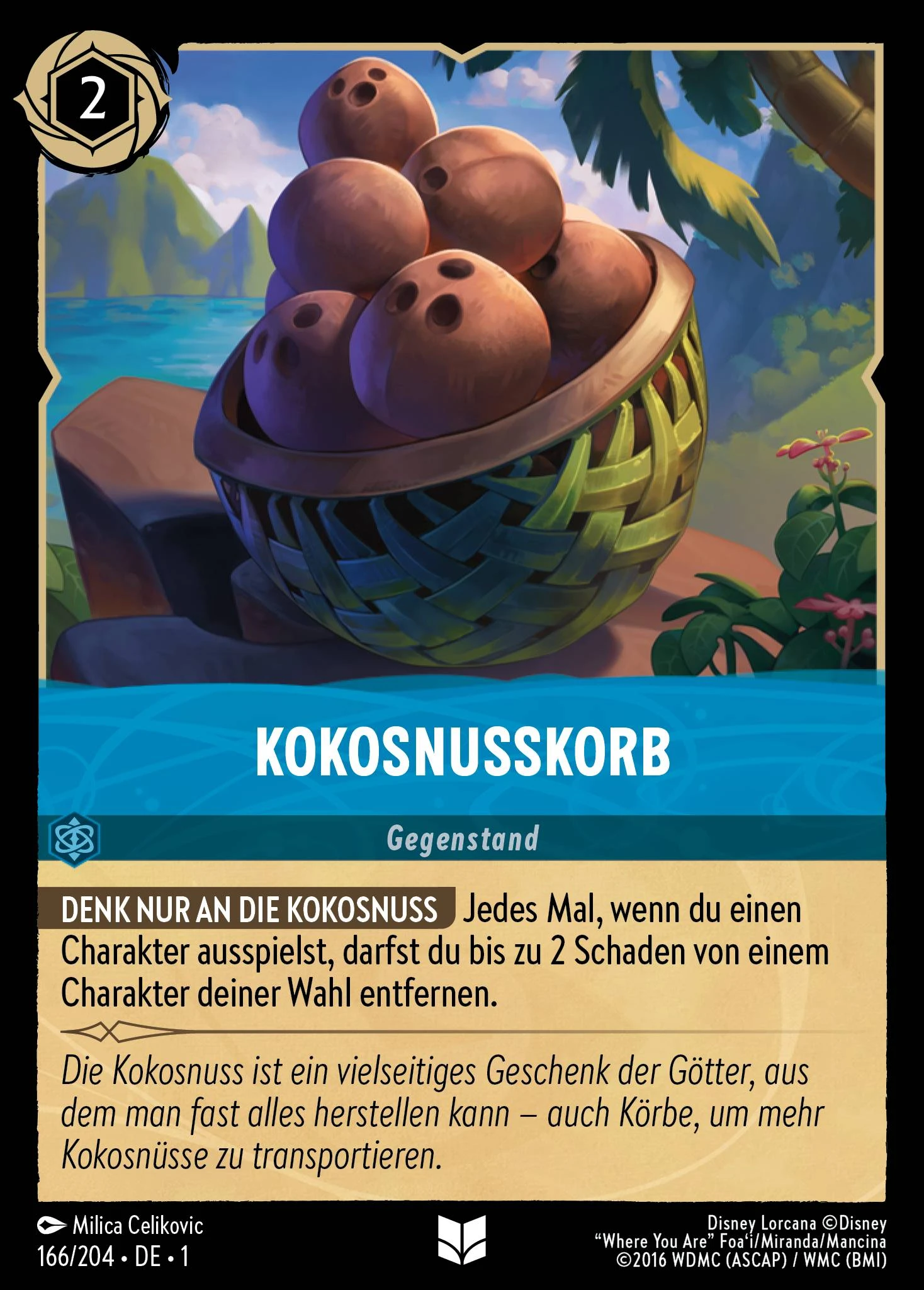 Kokosnusskorb (Das Erste Kapitel 166)