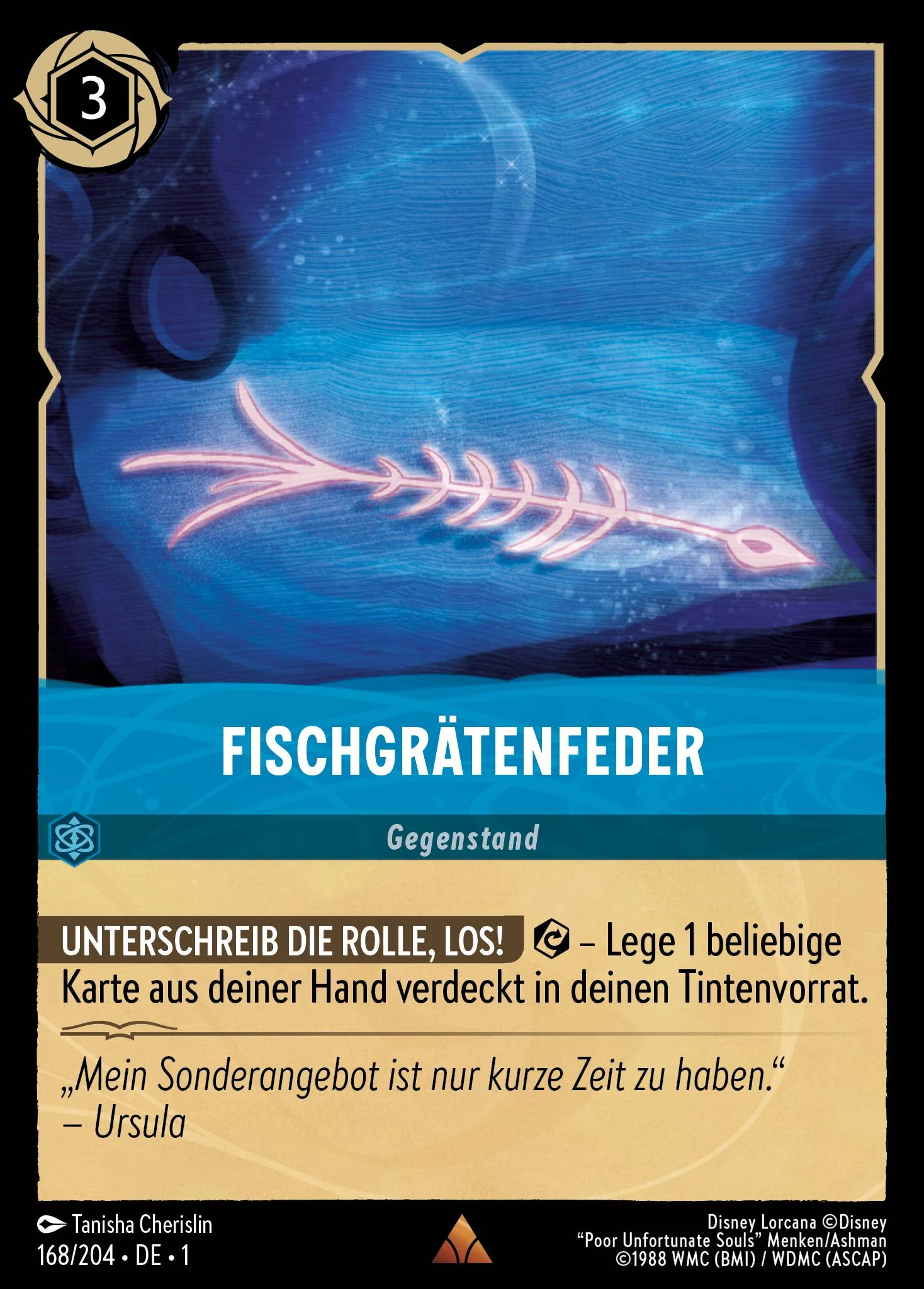 Fischgrätenfeder (Das Erste Kapitel 168)
