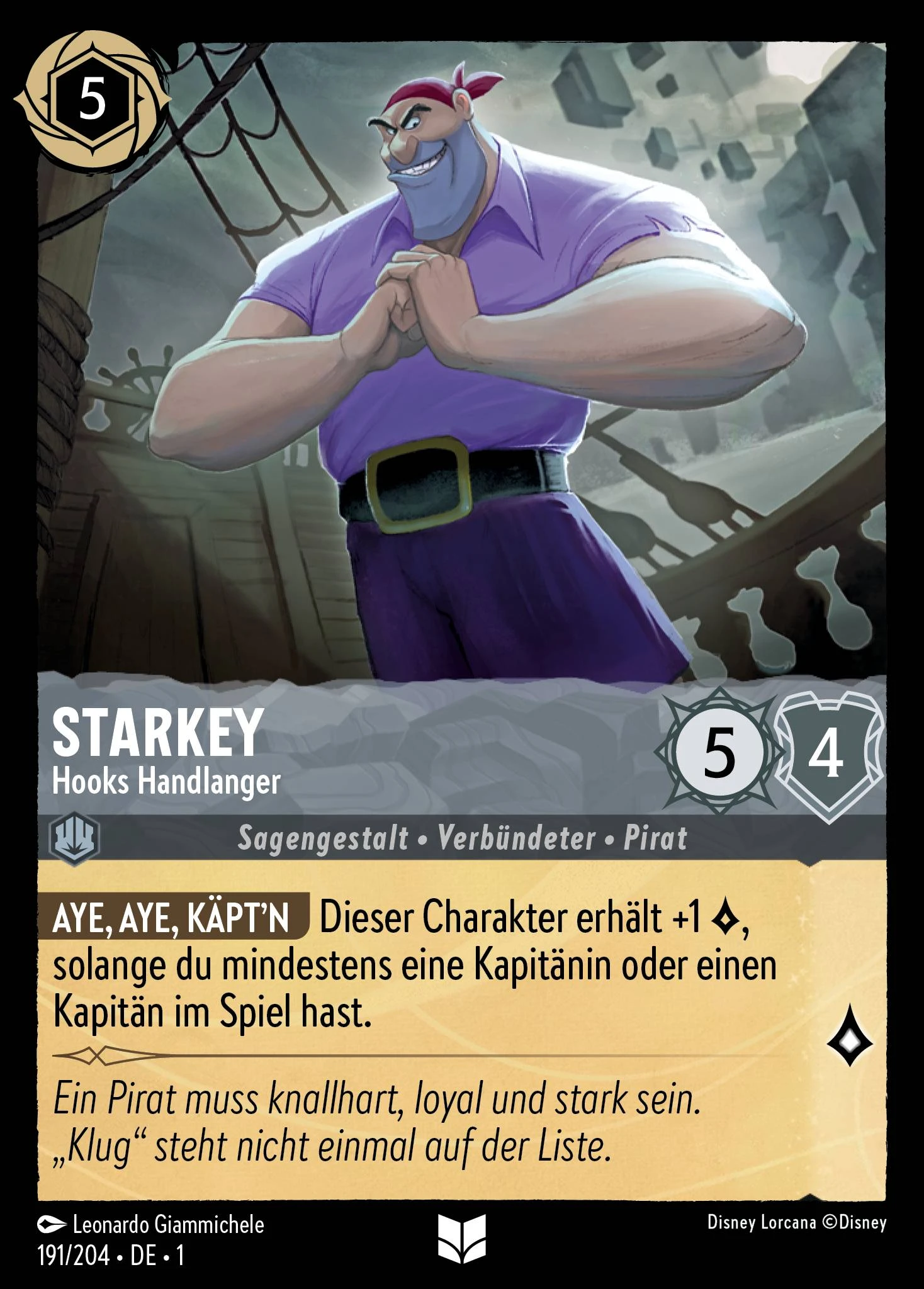 Starkey - Hooks Handlanger (Das Erste Kapitel 191)