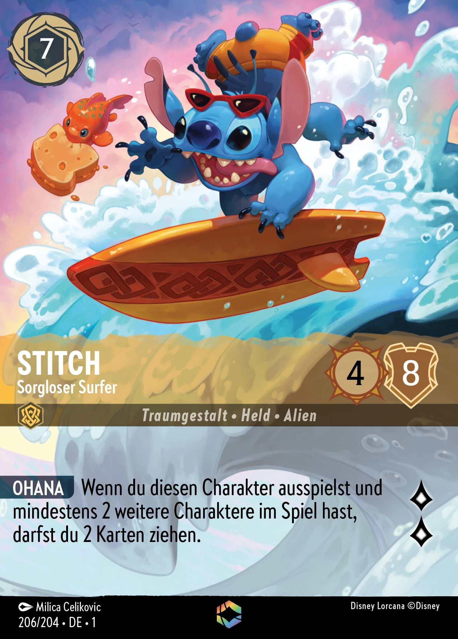 Stitch - Sorgloser Surfer (Das Erste Kapitel 206)