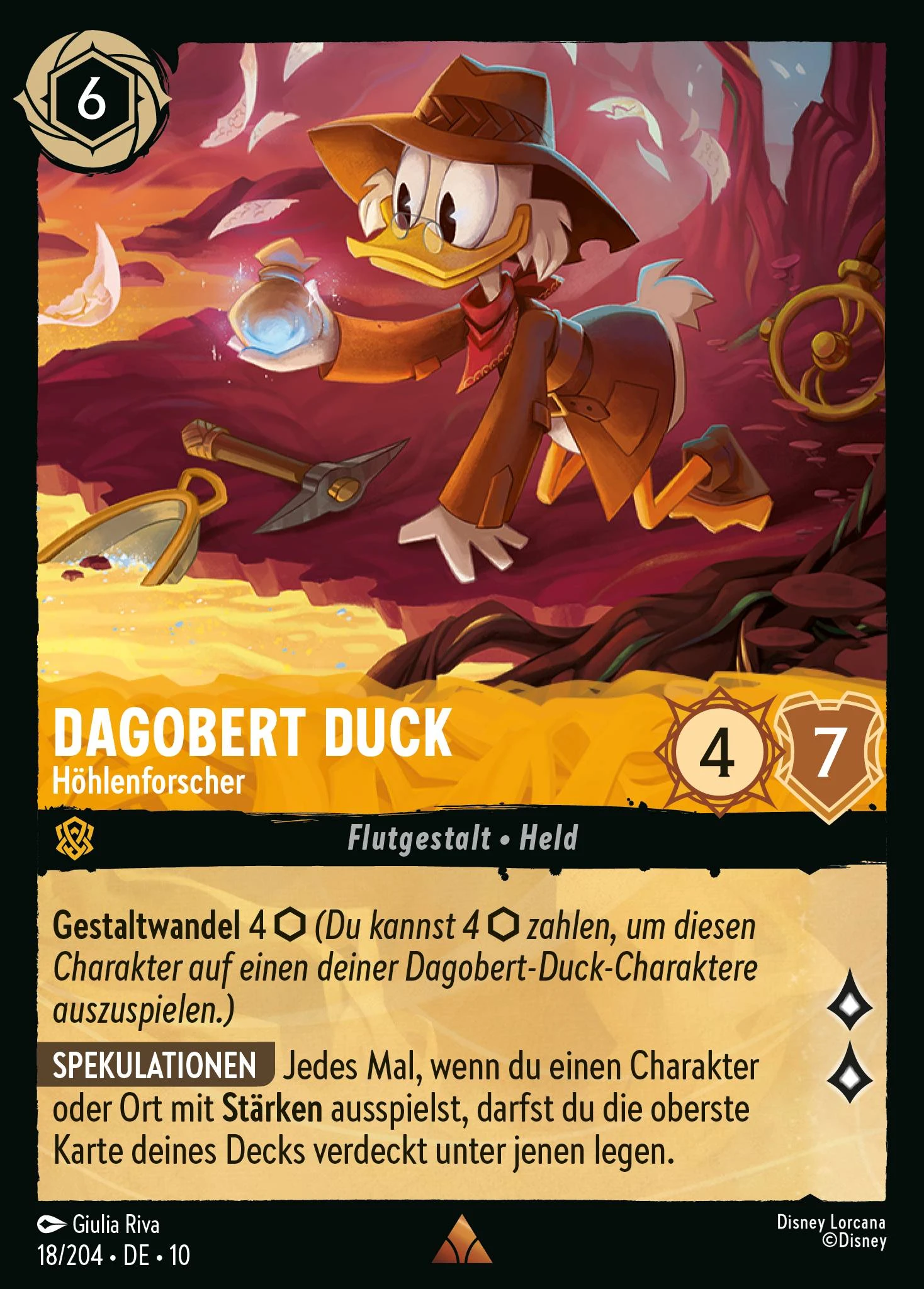 Dagobert Duck - Höhlenforscher (Geflüster aus der Tiefe 018)