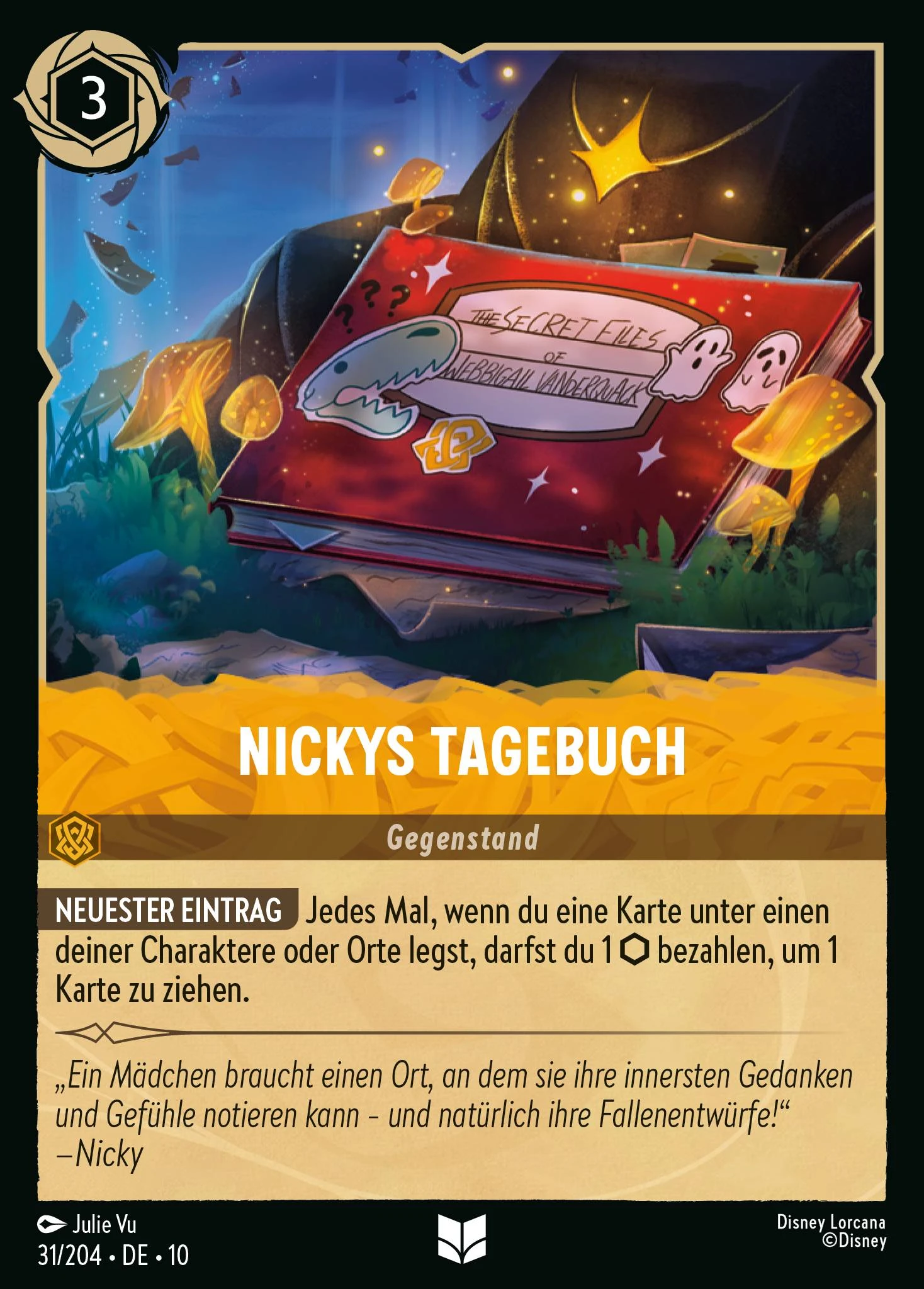 Nickys Tagebuch (Geflüster aus der Tiefe 031)