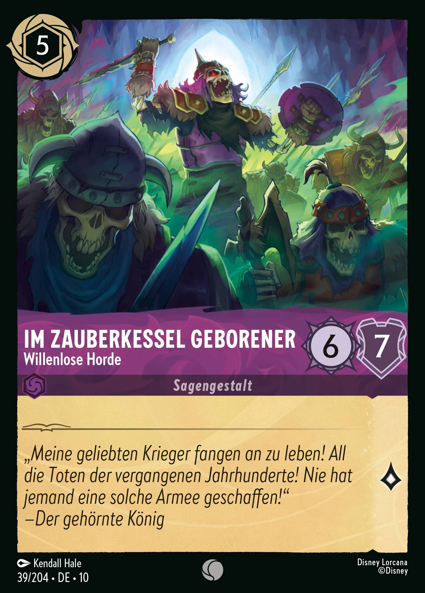 Im Zauberkessel Geborener - Willenlose Horde (Geflüster aus der Tiefe 039)