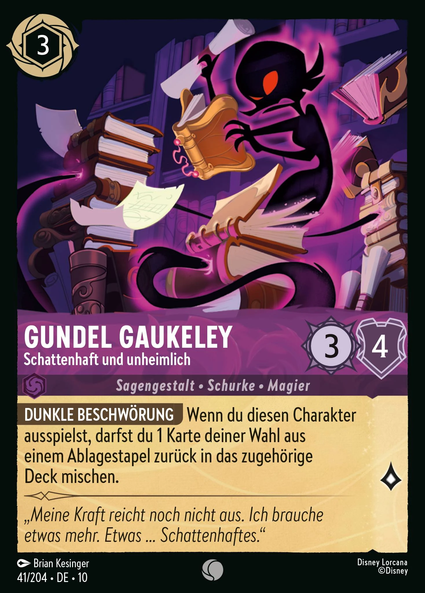 Gundel Gaukeley - Schattenhaft und unheimlich (Geflüster aus der Tiefe 041)