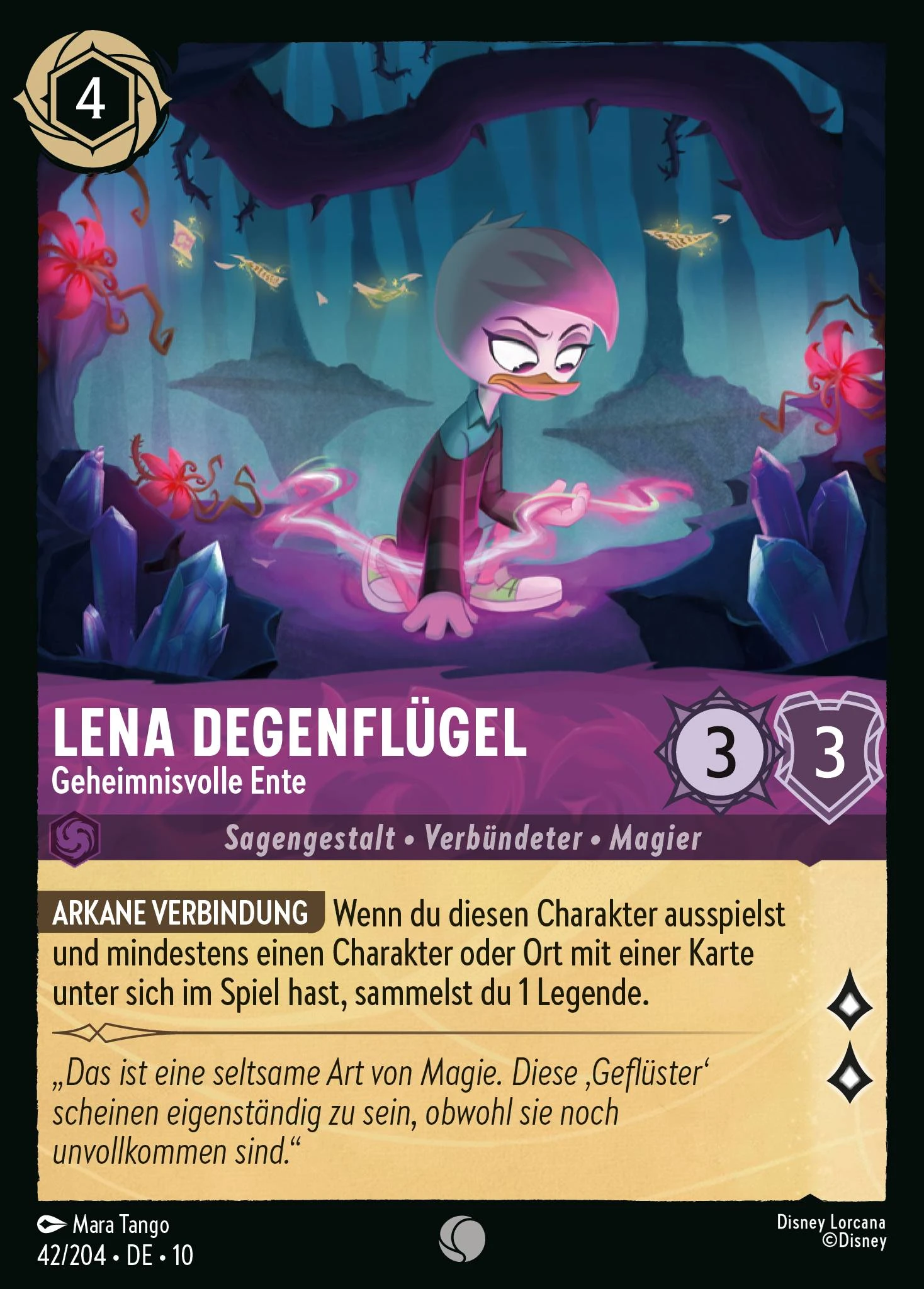 Lena Degenflügel - Geheimnisvolle Ente (Geflüster aus der Tiefe 042)