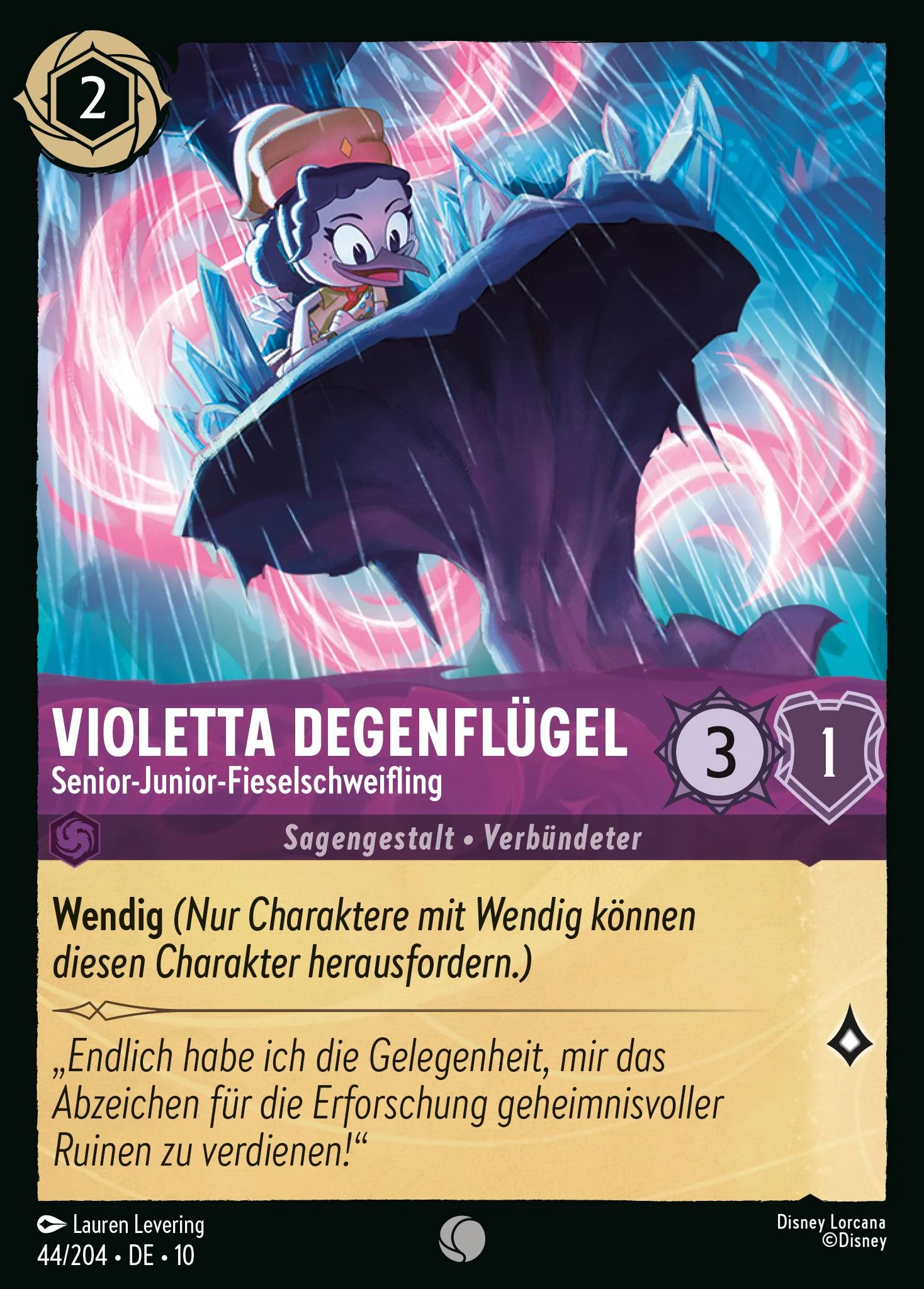 Violetta Degenflügel - Senior-Junior-Fieselschweifling (Geflüster aus der Tiefe 044)