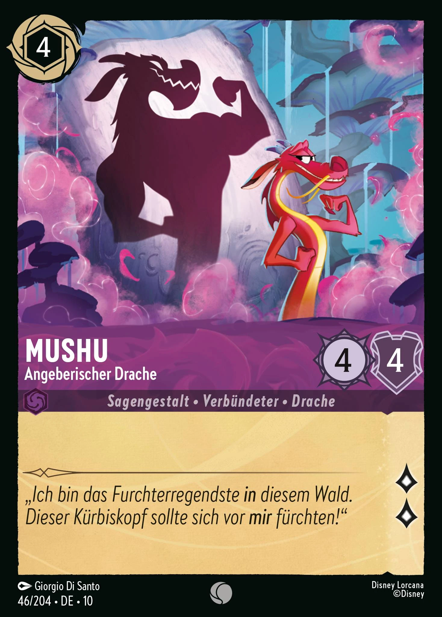 Mushu - Angeberischer Drache (Geflüster aus der Tiefe 046)