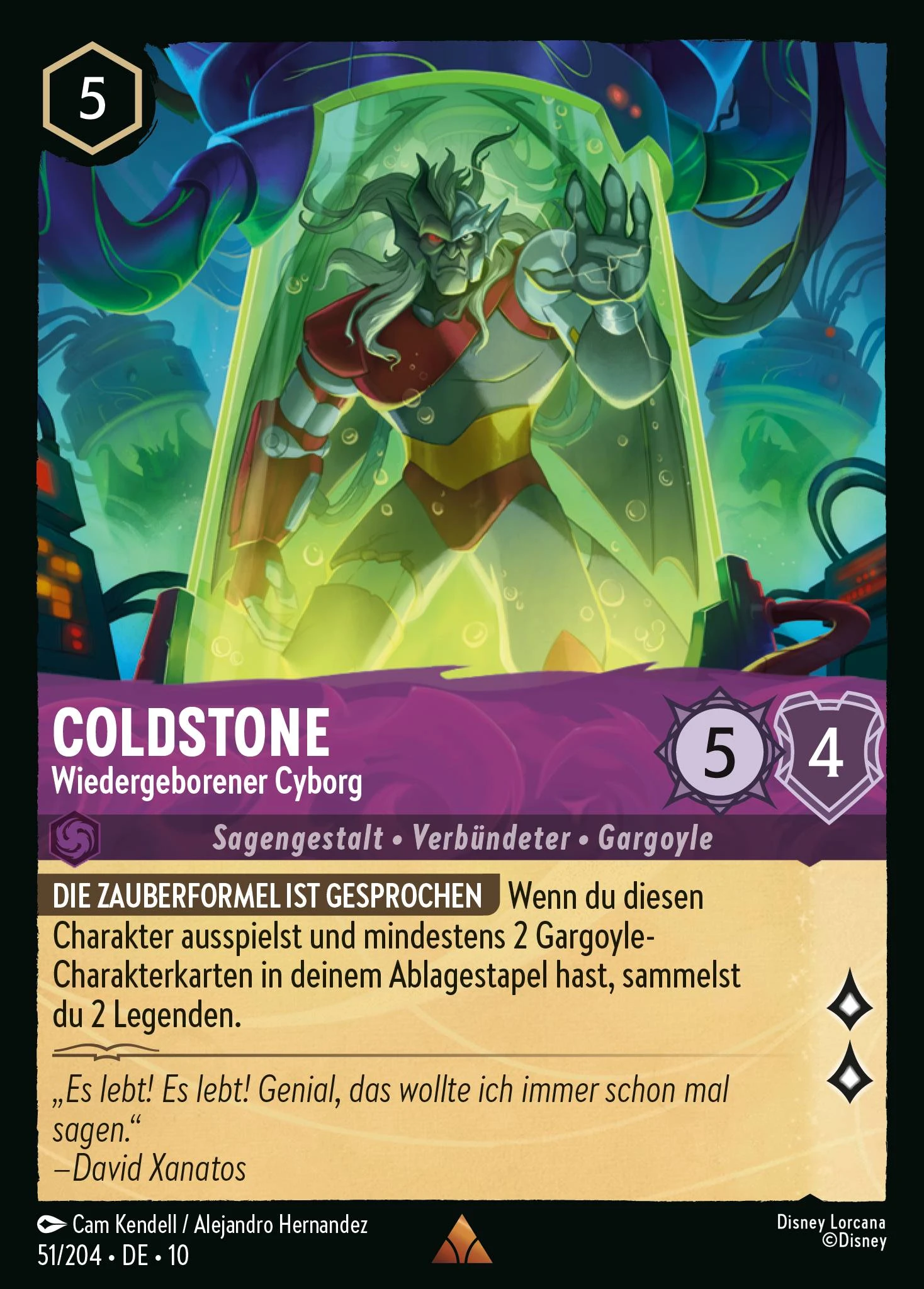 Coldstone - Wiedergeborener Cyborg (Geflüster aus der Tiefe 051)