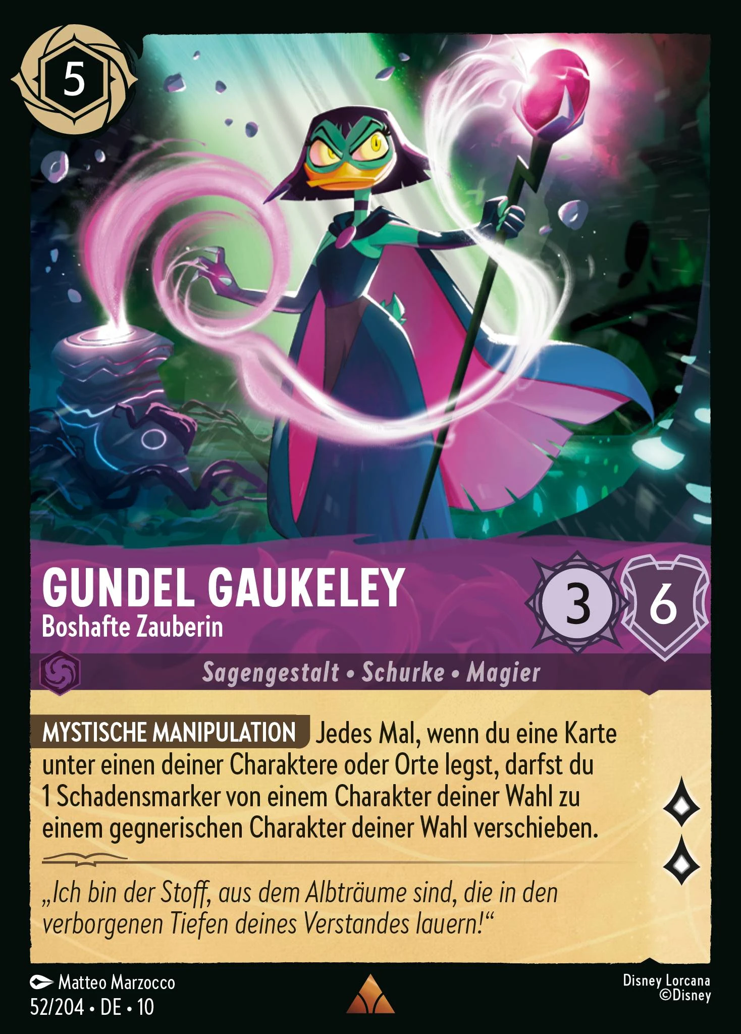 Gundel Gaukeley - Boshafte Zauberin (Geflüster aus der Tiefe 052)