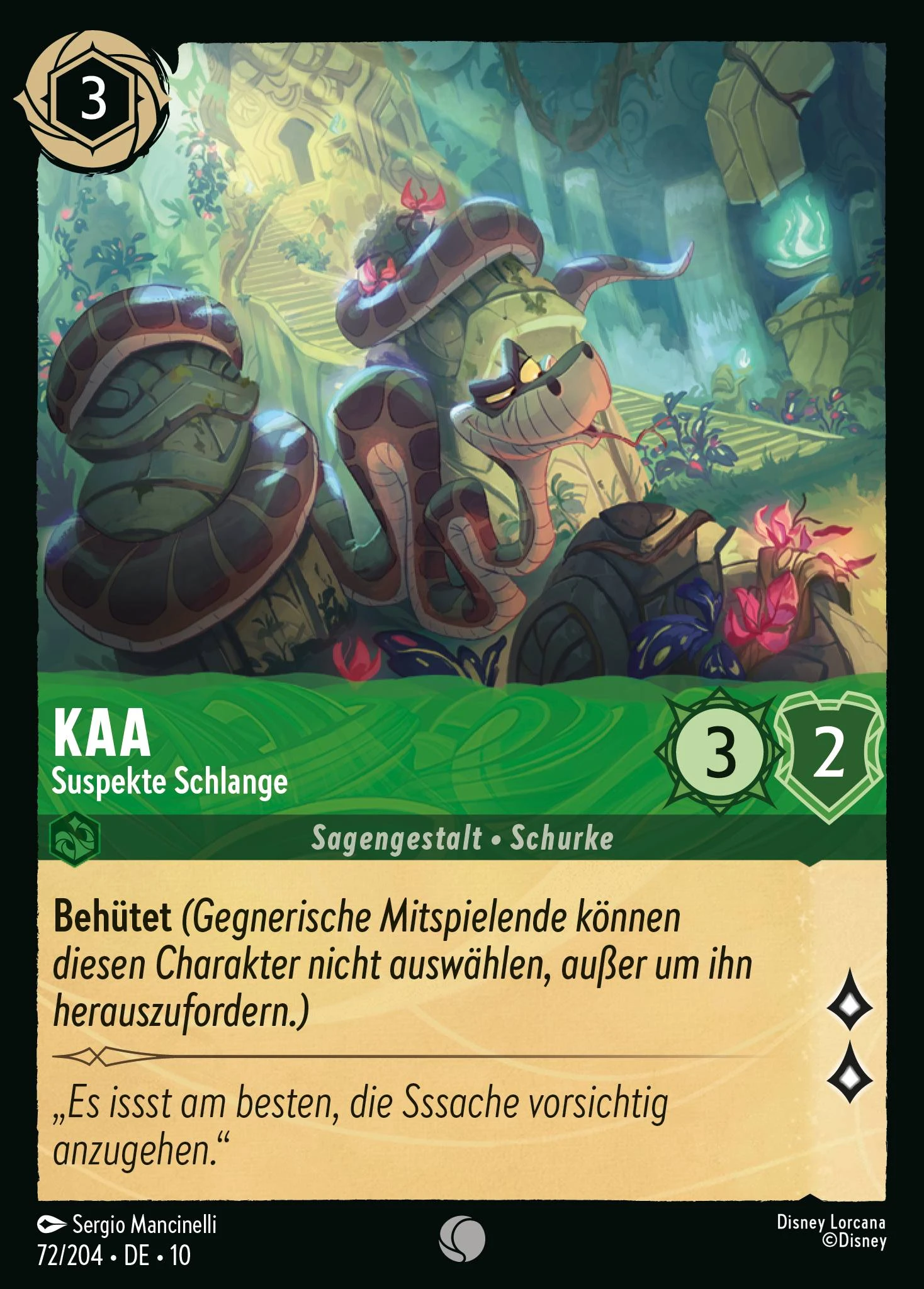Kaa - Suspekte Schlange (Geflüster aus der Tiefe 072)
