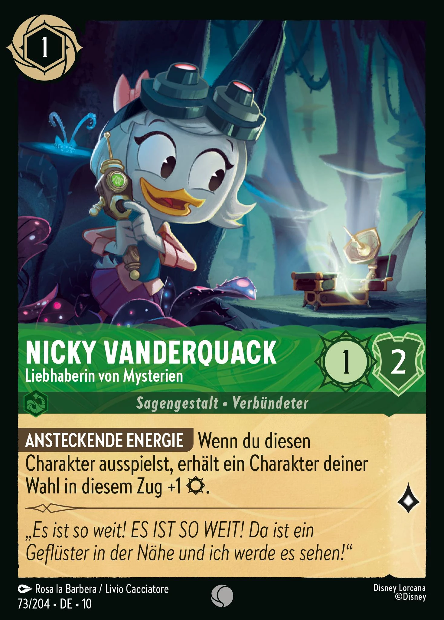 Nicky Vanderquack - Liebhaberin von Mysterien (Geflüster aus der Tiefe 073)