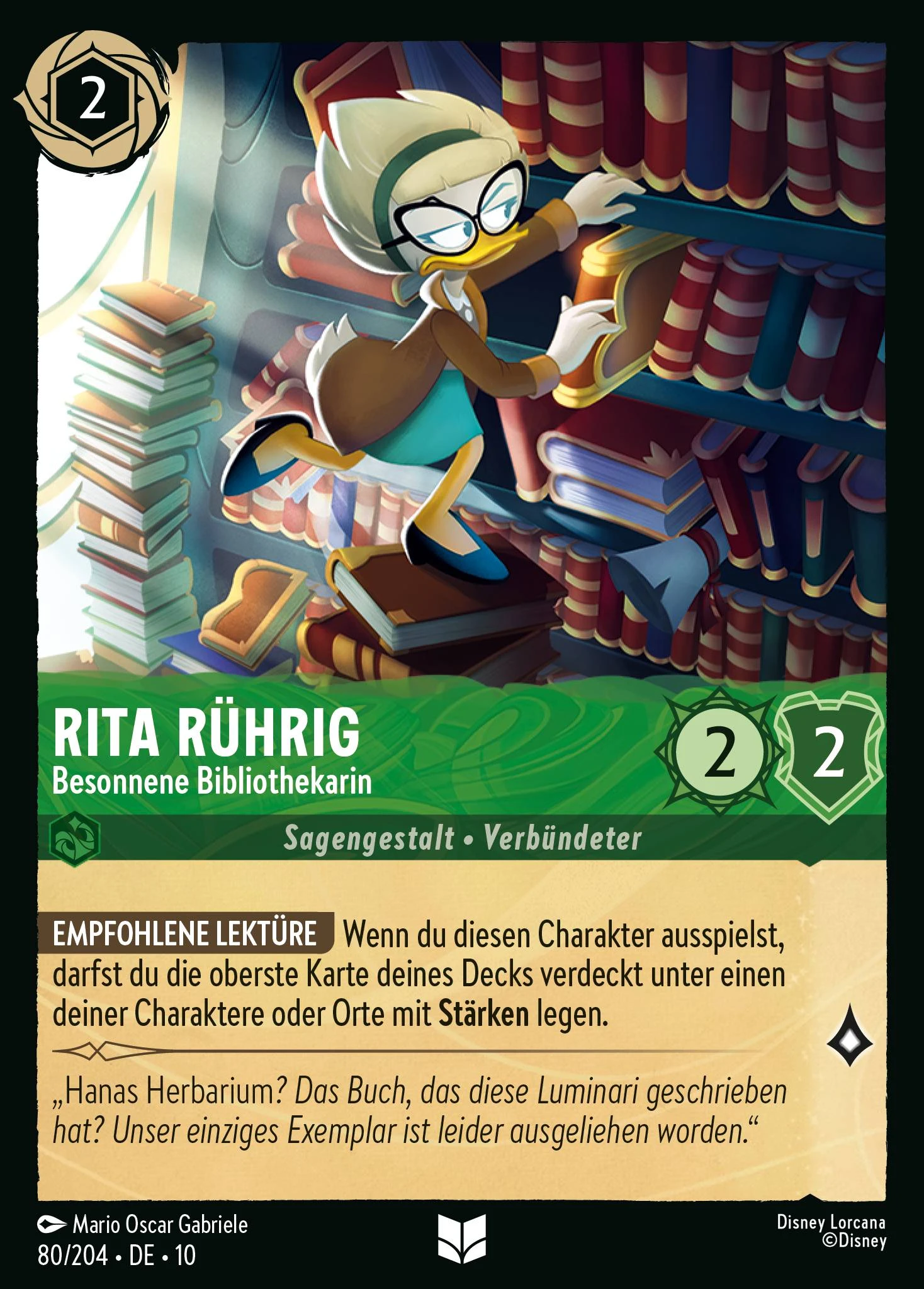 Rita Rührig - Besonnene Bibliothekarin (Geflüster aus der Tiefe 080)