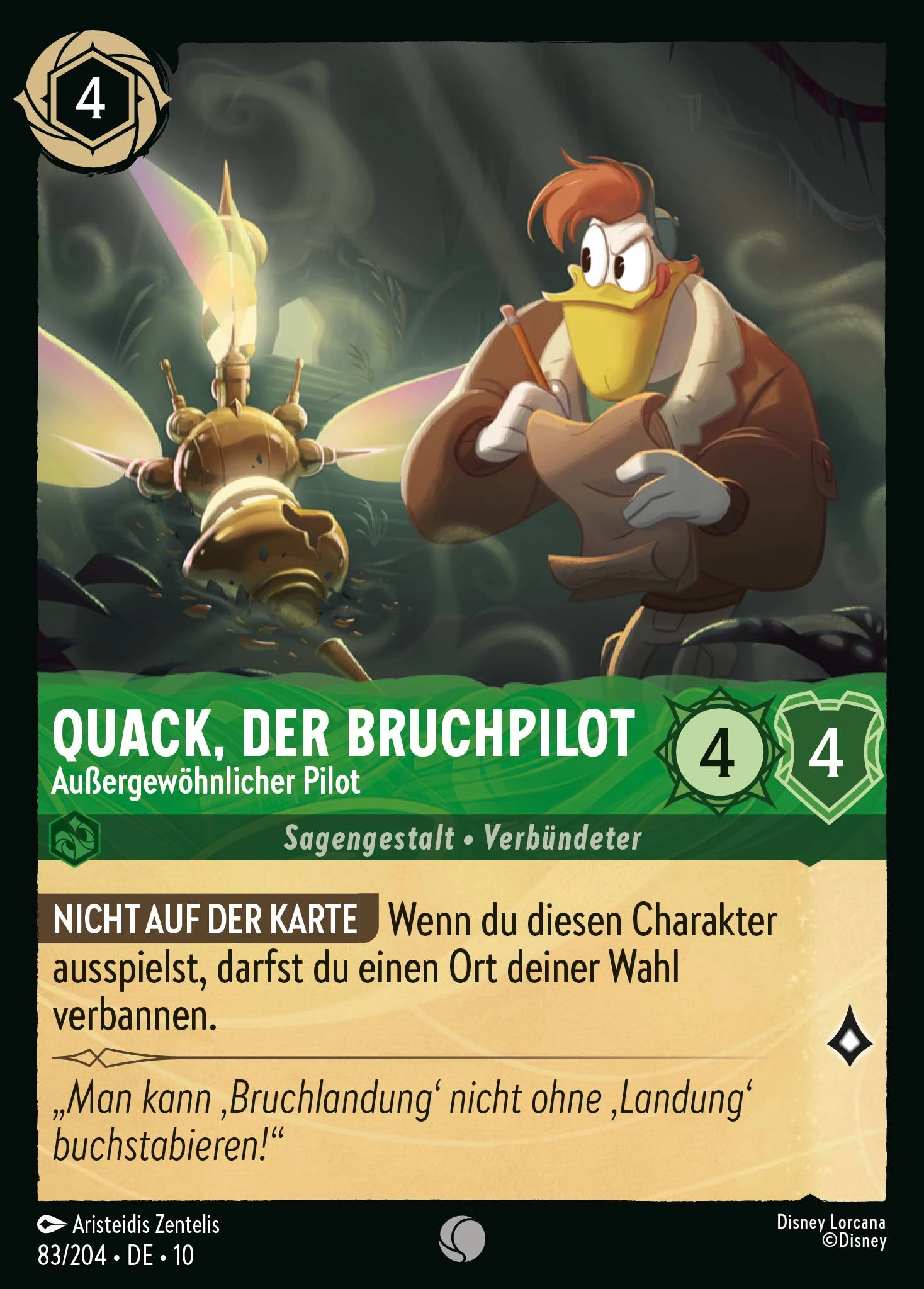 Quack, der Bruchpilot - Außergewöhnlicher Pilot (Geflüster aus der Tiefe 083)