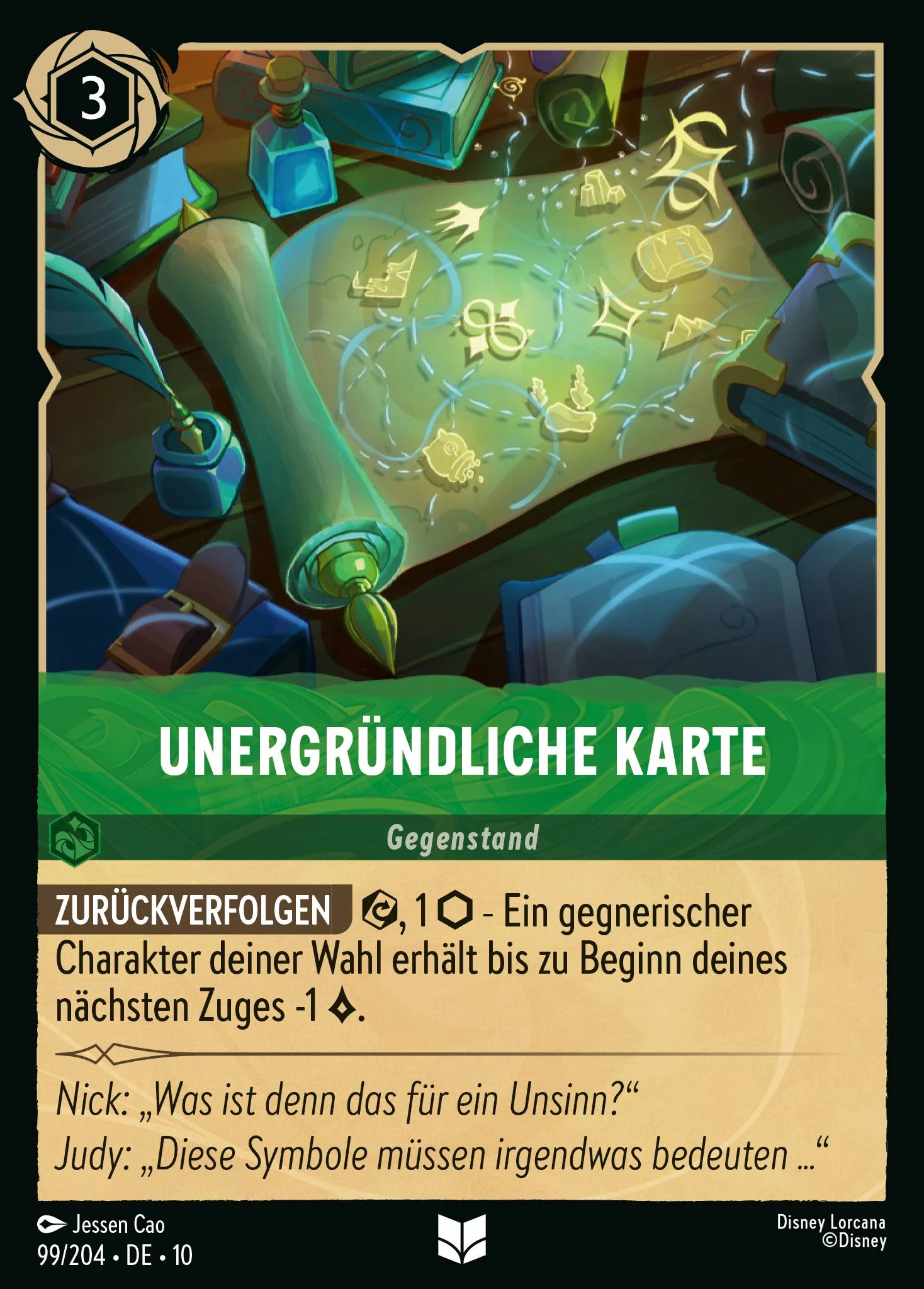 Unergründliche Karte (Geflüster aus der Tiefe 099)