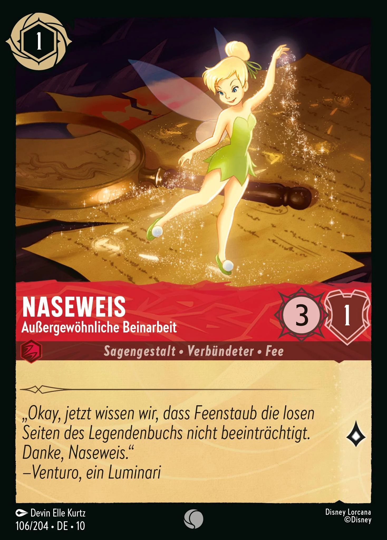 Naseweis - Außergewöhnliche Beinarbeit (Geflüster aus der Tiefe 106)