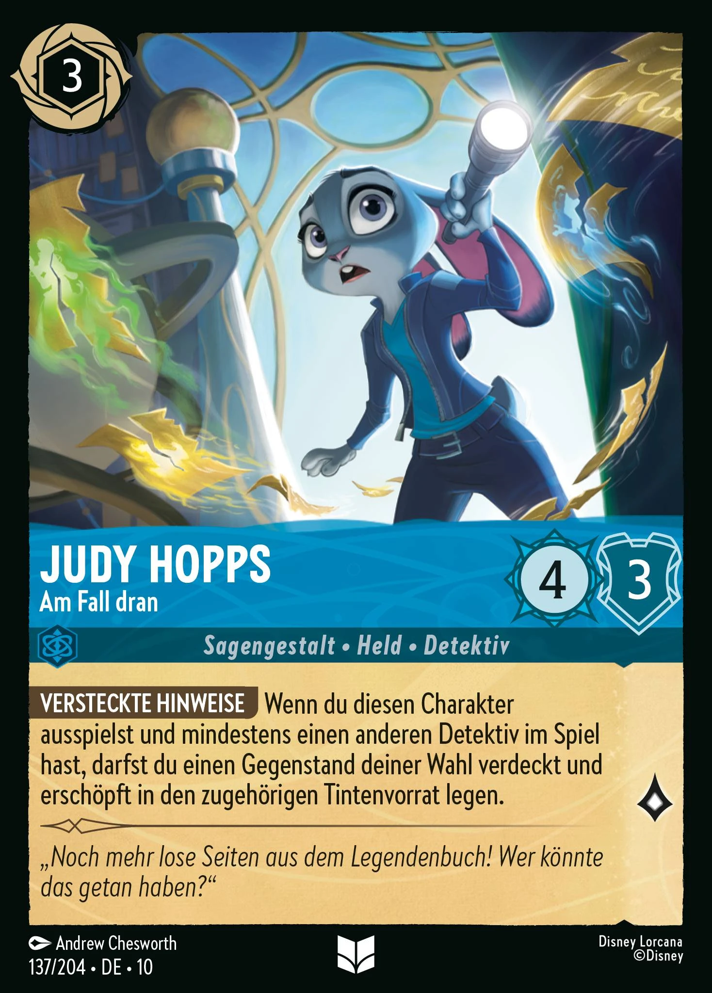 Judy Hopps - Am Fall dran (Geflüster aus der Tiefe 137)