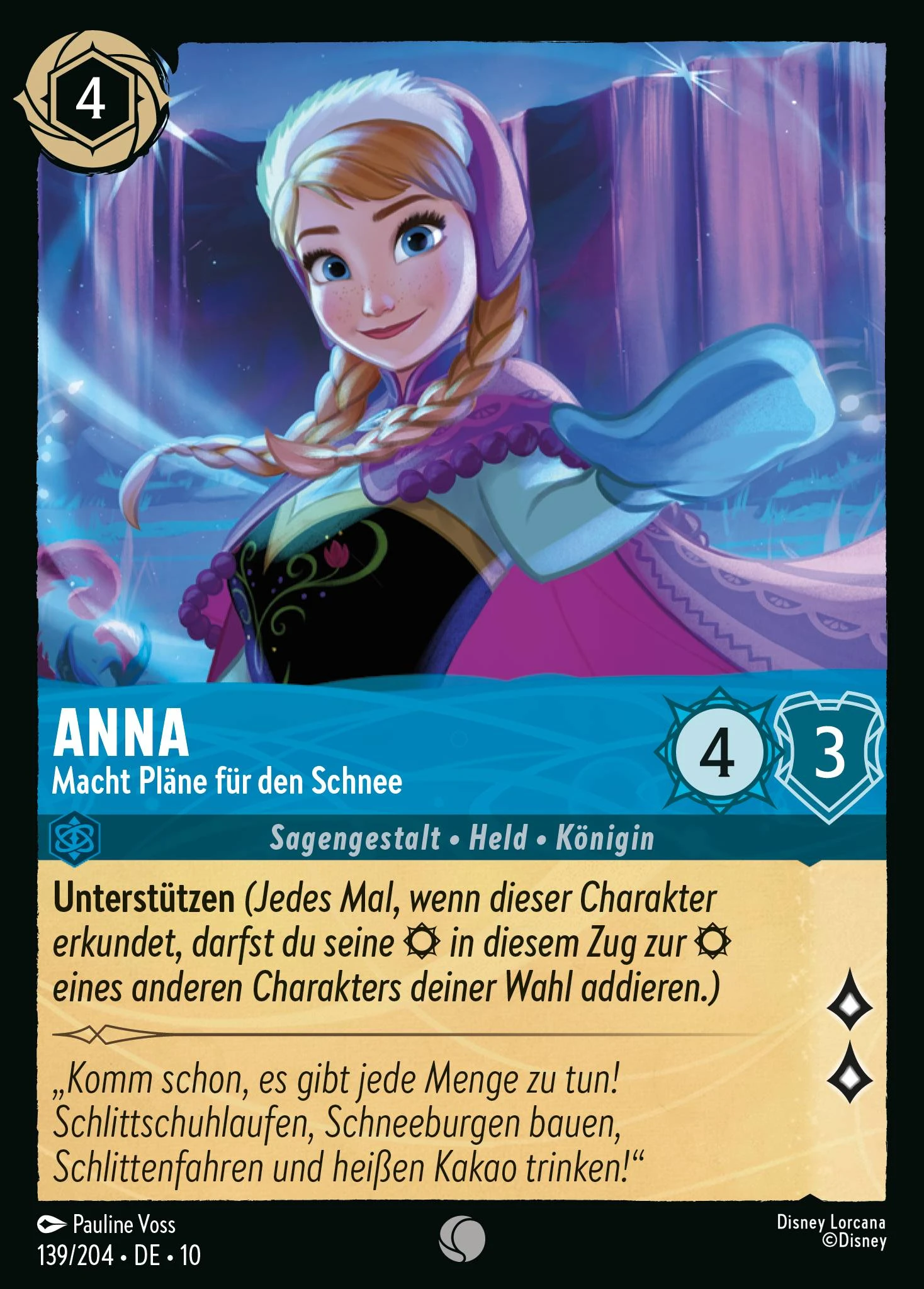 Anna - Macht Pläne für den Schnee (Geflüster aus der Tiefe 139)
