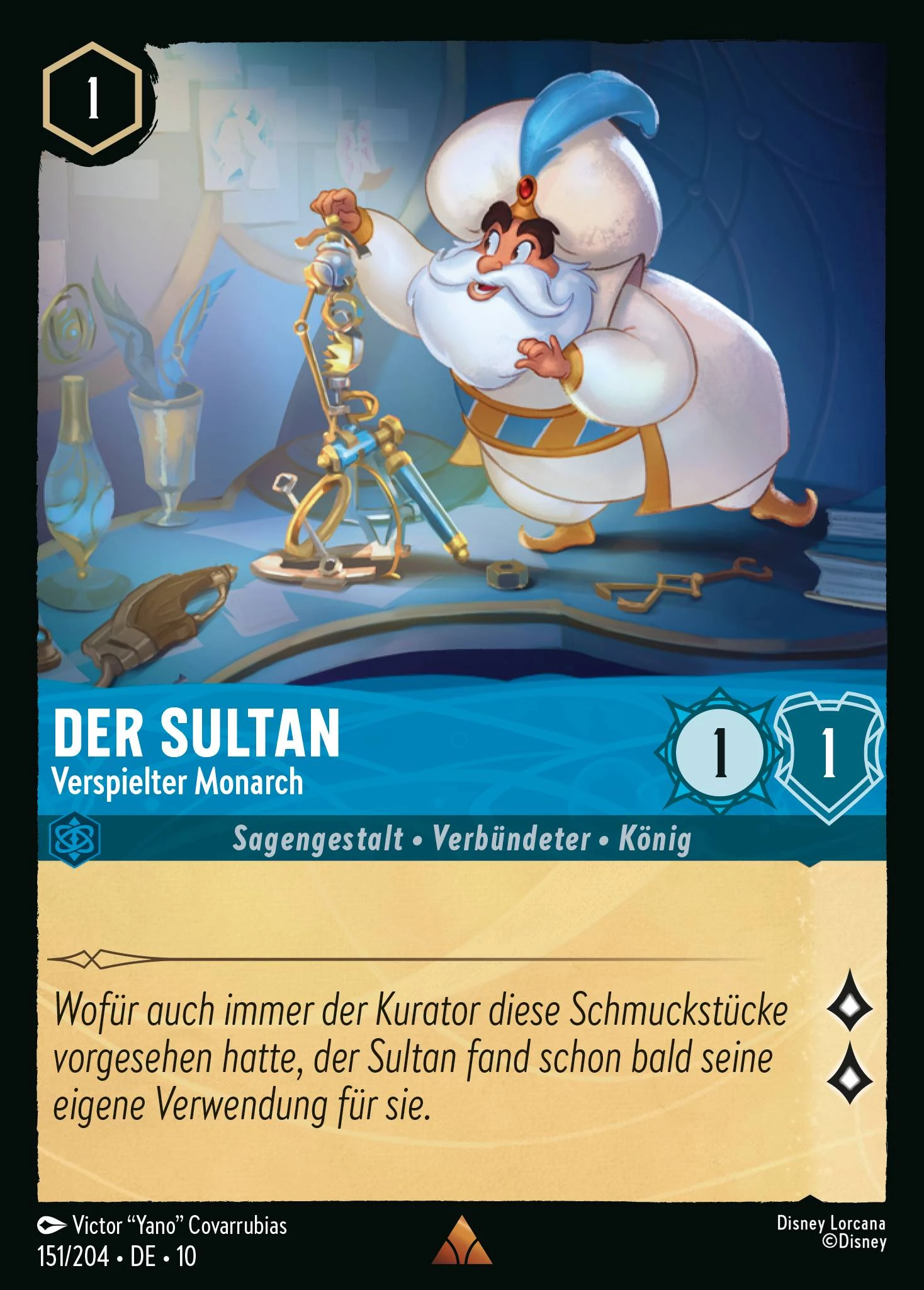 Der Sultan - Verspielter Monarch (Geflüster aus der Tiefe 151)