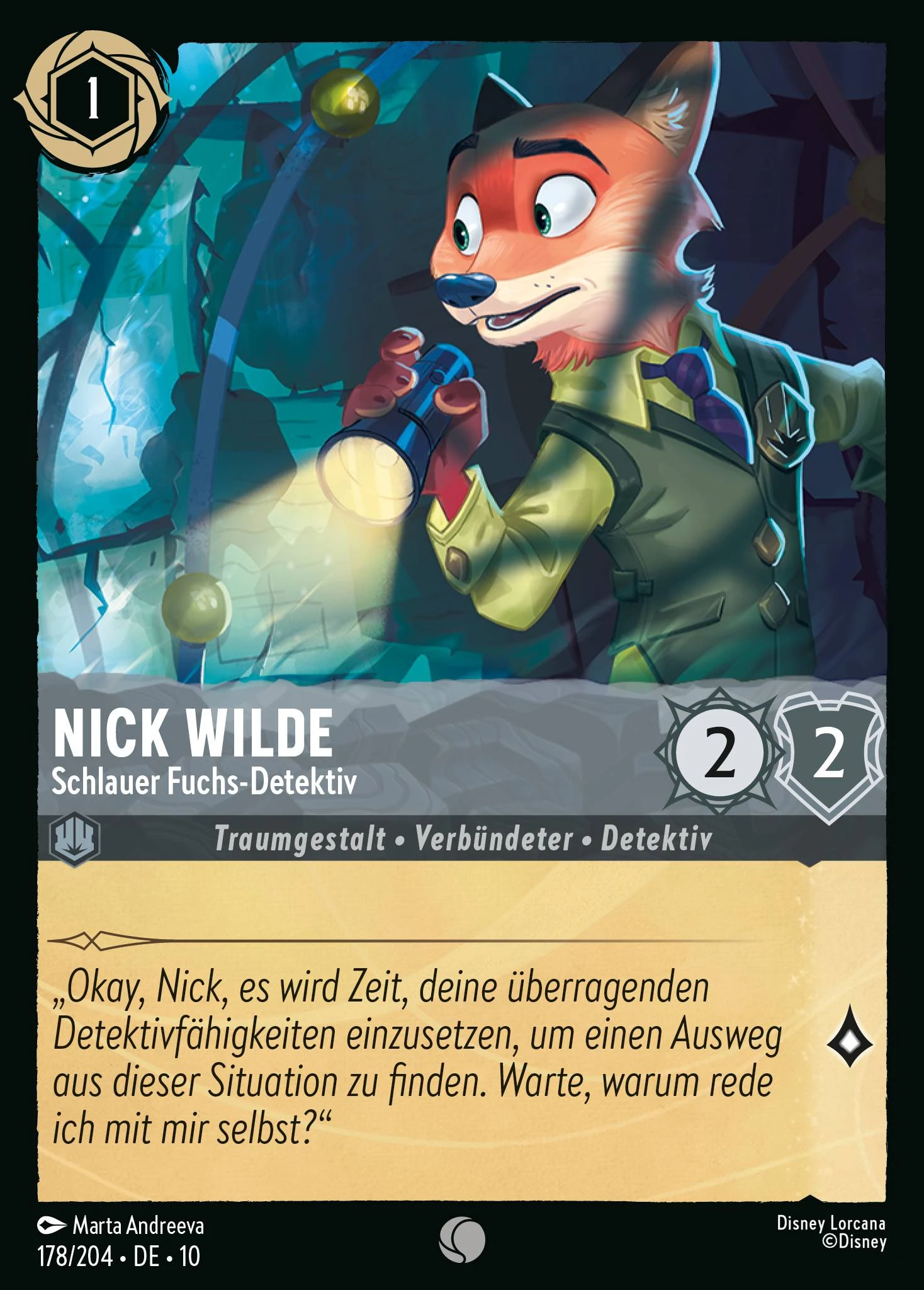Nick Wilde - Schlauer Fuchs-Detektiv (Geflüster aus der Tiefe 178)