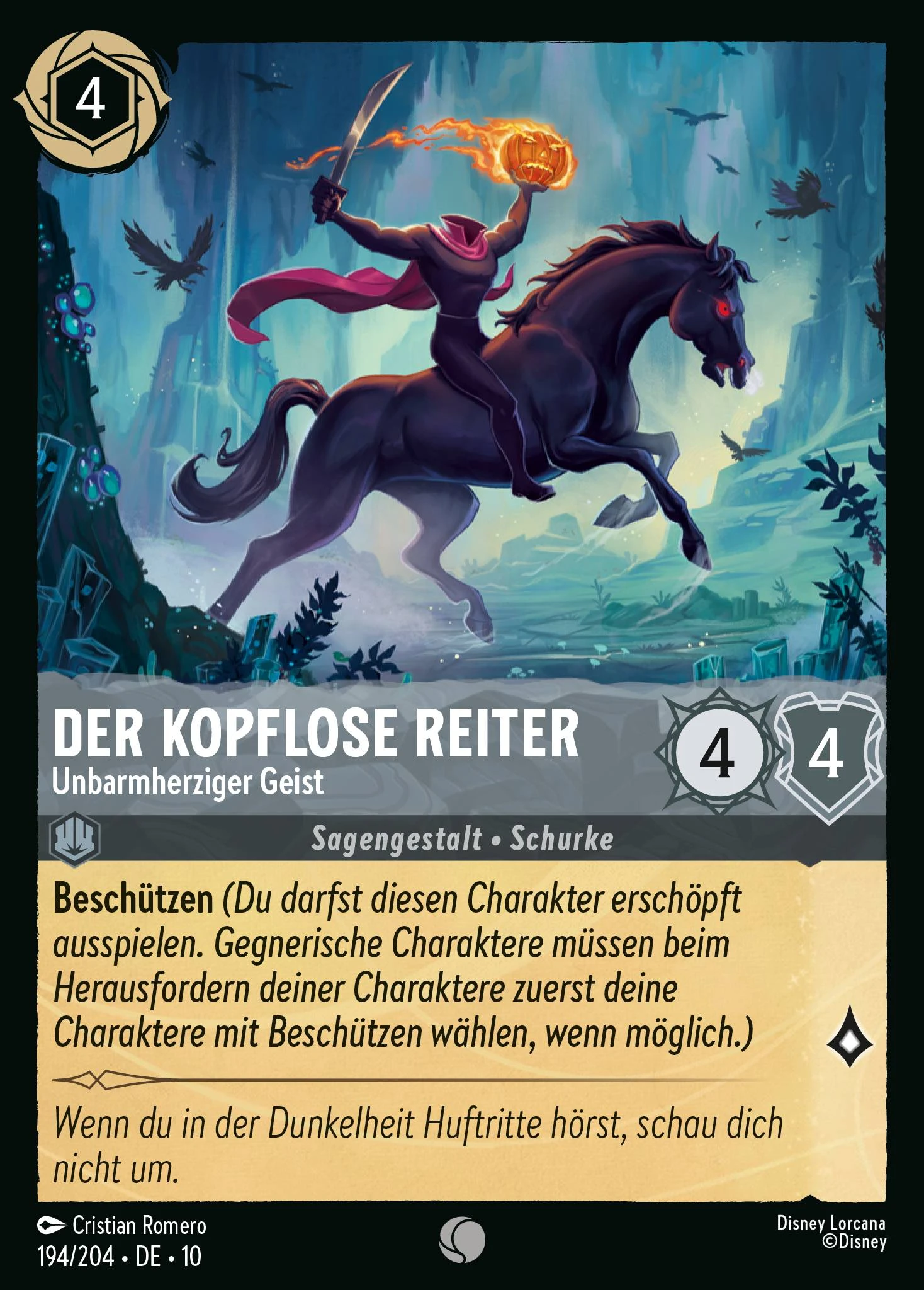 Der kopflose Reiter - Unbarmherziger Geist (Geflüster aus der Tiefe 194)