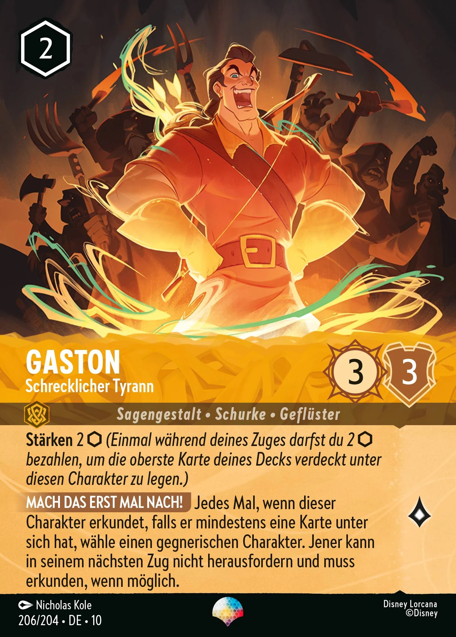 Gaston - Schrecklicher Tyrann (Geflüster aus der Tiefe 206)