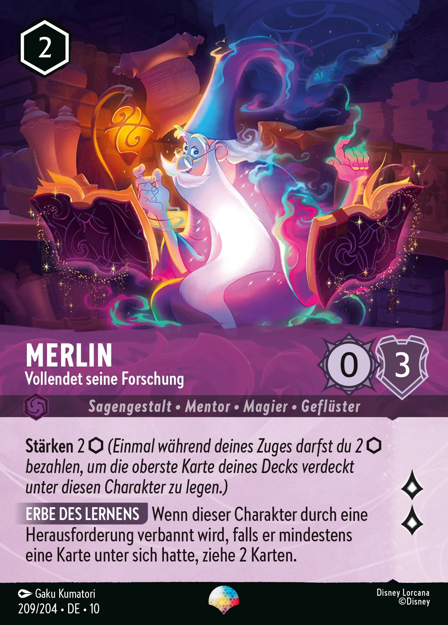 Merlin - Vollendet seine Forschung (Geflüster aus der Tiefe 209)