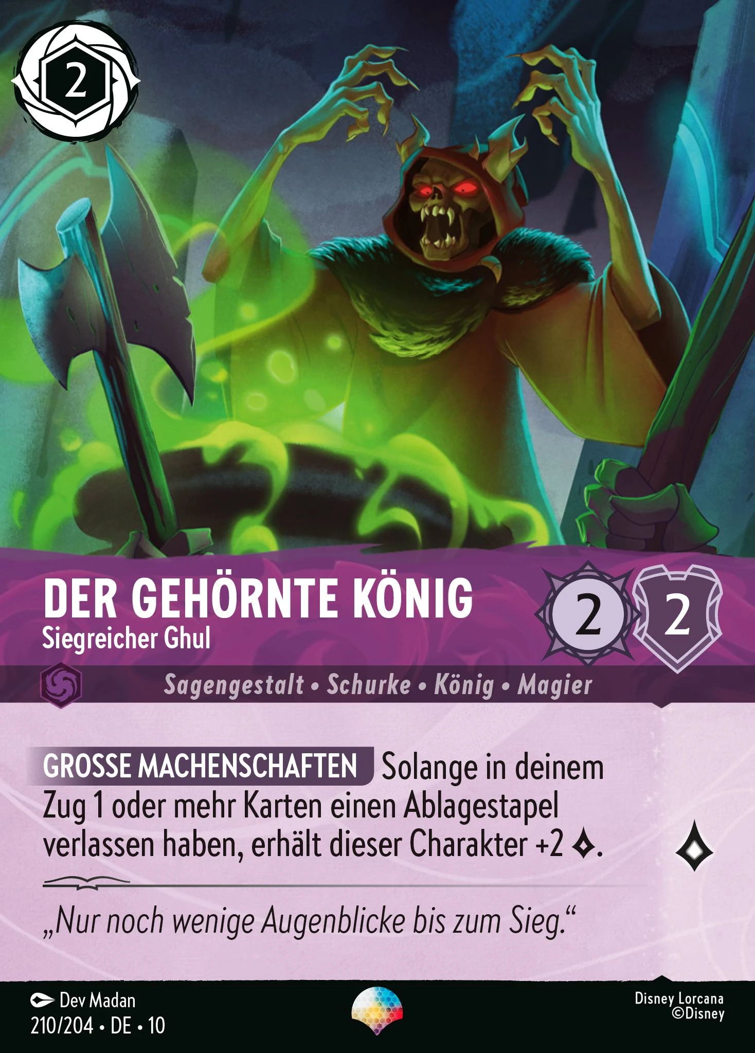 Der gehörnte König - Siegreicher Ghul (Geflüster aus der Tiefe 210)