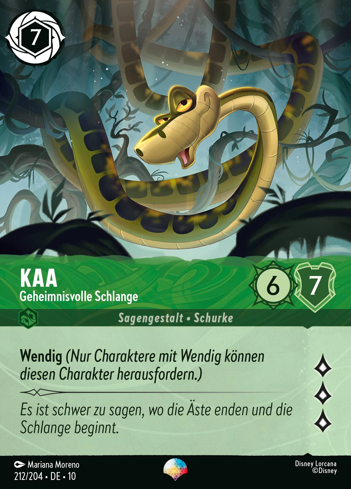 Kaa - Geheimnisvolle Schlange (Geflüster aus der Tiefe 212)