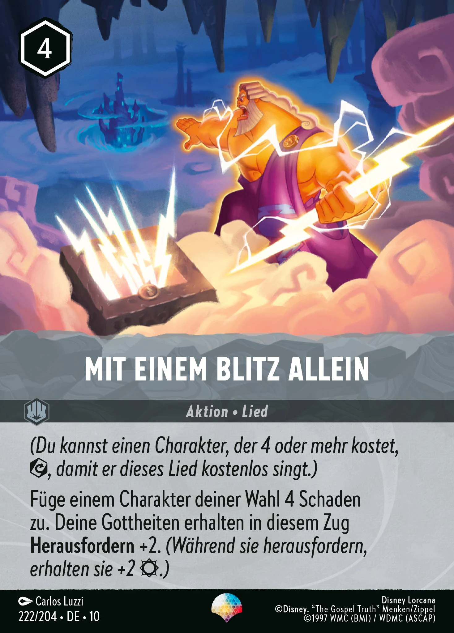 Mit einem Blitz allein (Geflüster aus der Tiefe 222)
