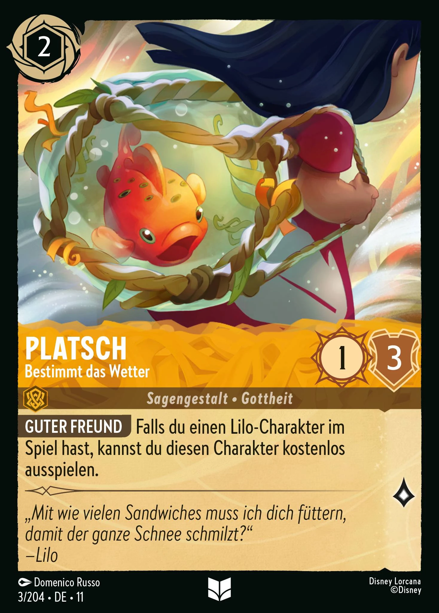 Platsch - Bestimmt das Wetter (Winterzauber 003)