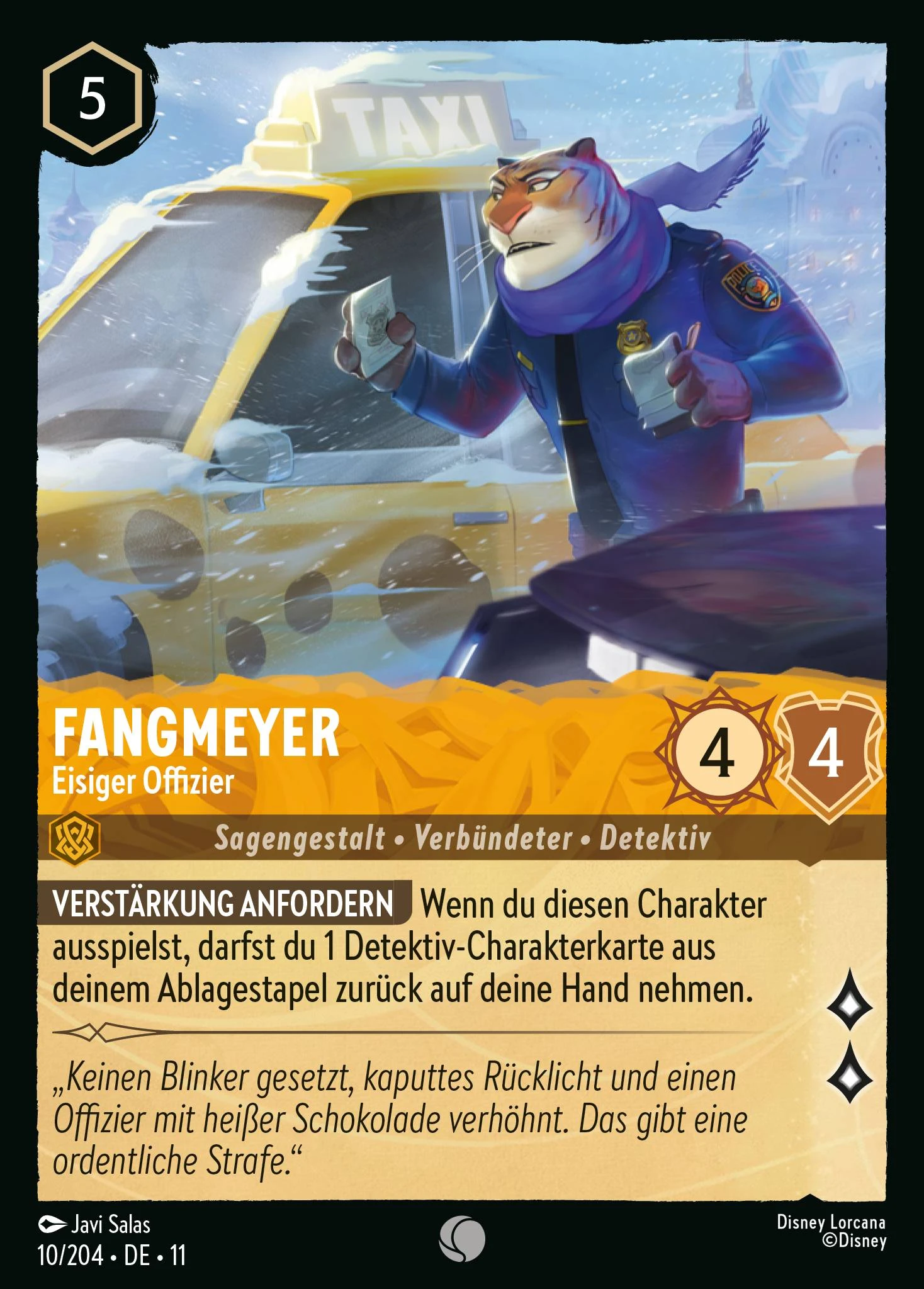 Fangmeyer - Eisiger Offizier (Winterzauber 010)