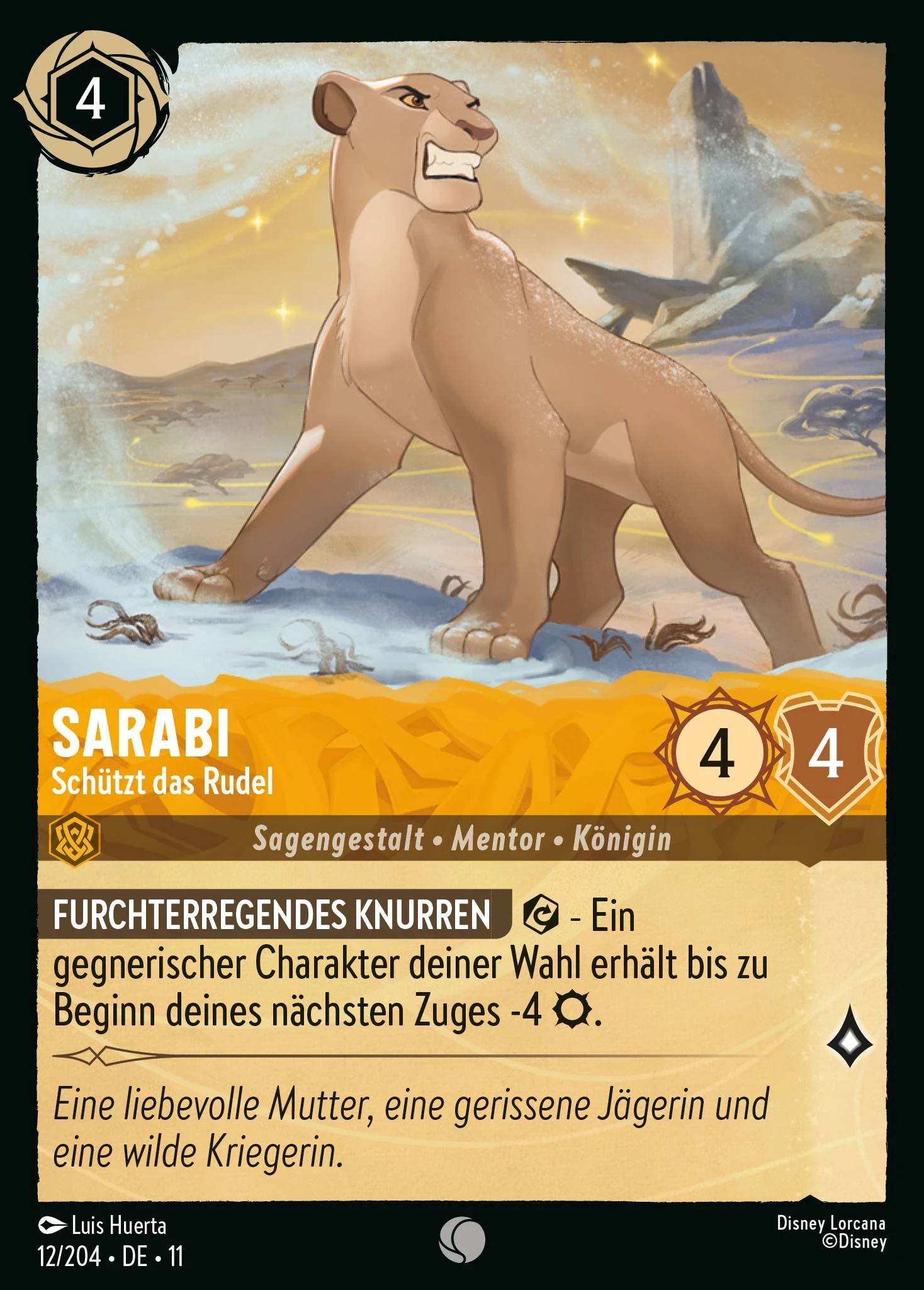 Sarabi - Schützt das Rudel (Winterzauber 012)