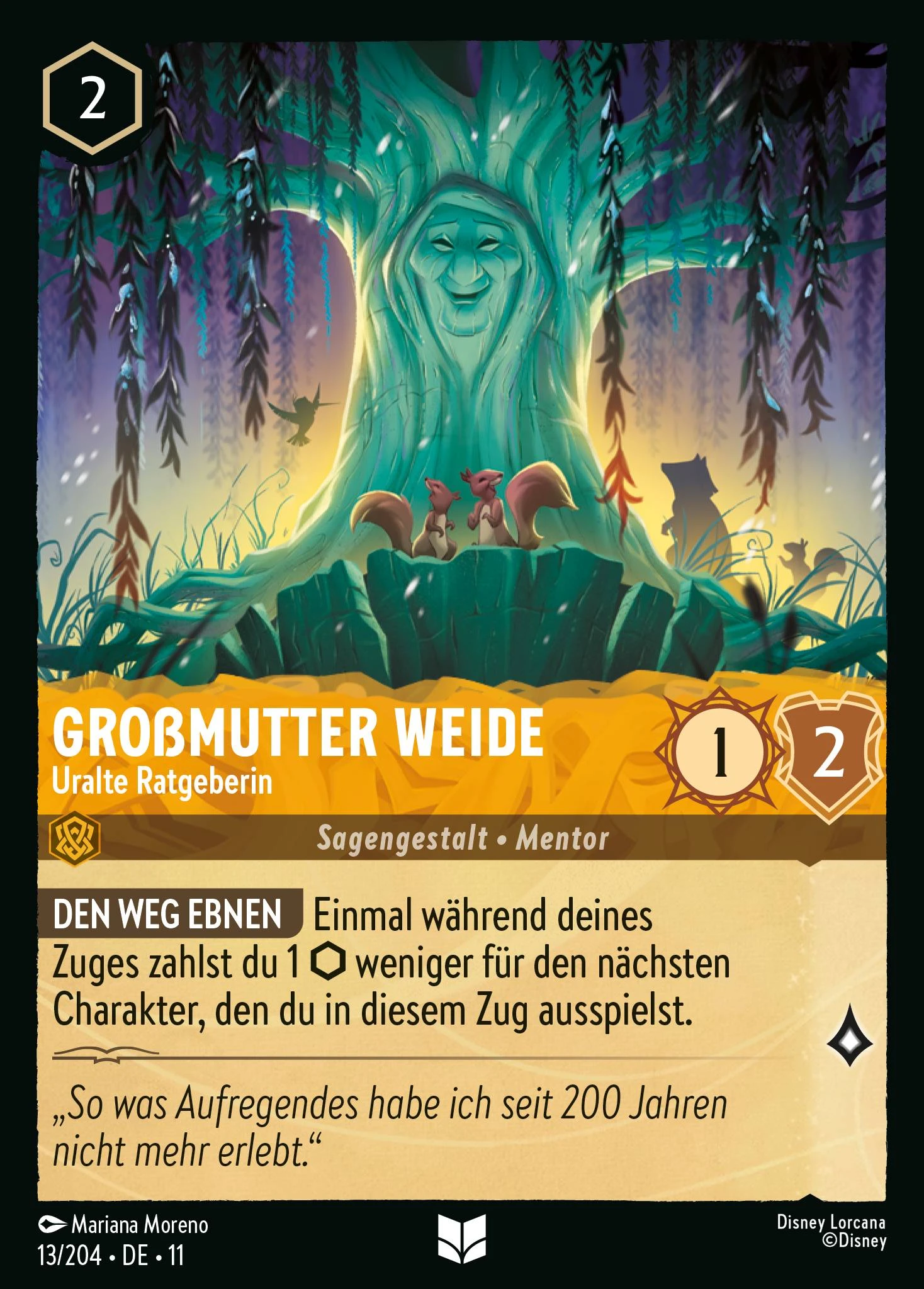 Großmutter Weide - Uralte Ratgeberin (Winterzauber 013)