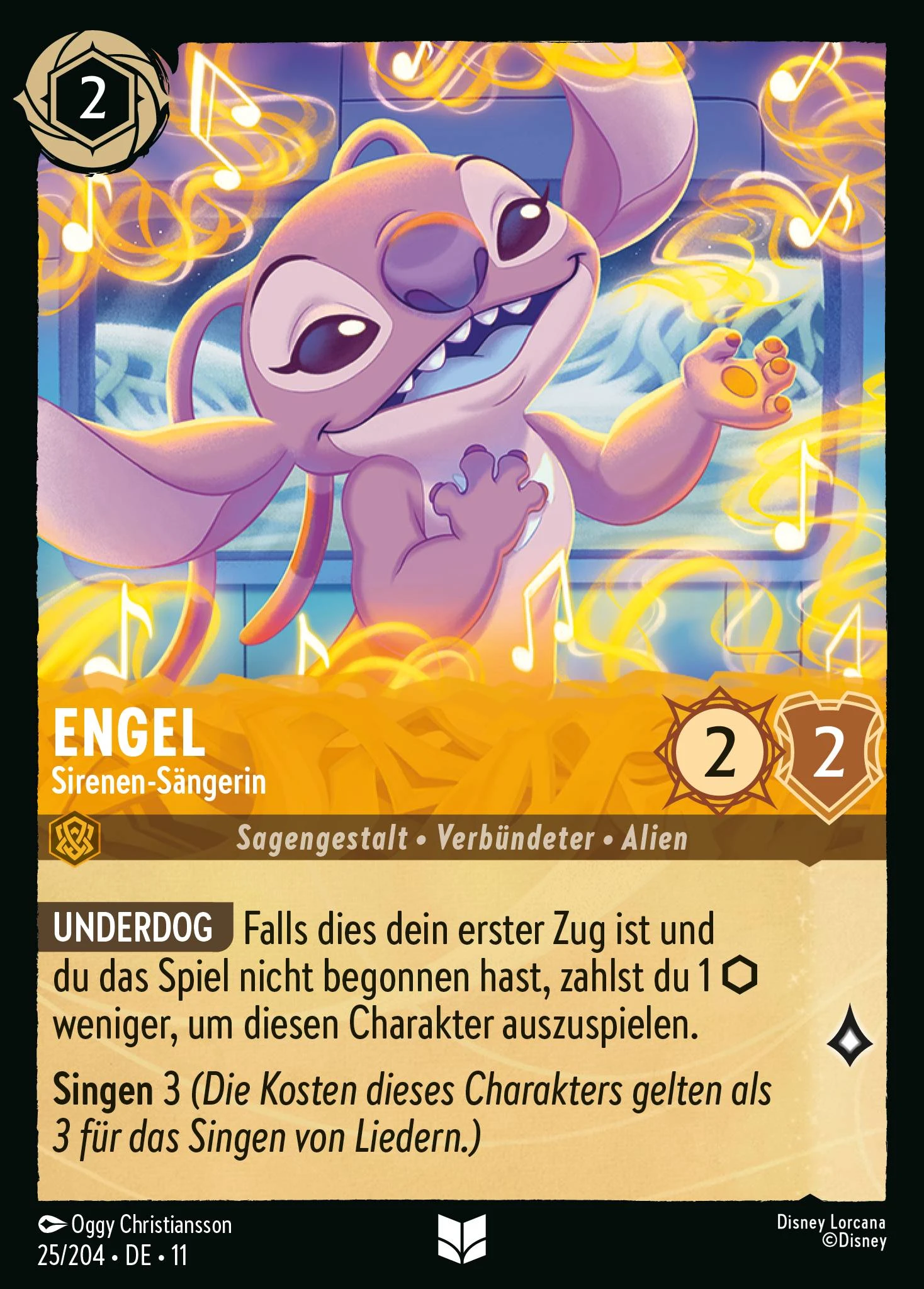 Engel - Sirenen-Sängerin (Winterzauber 025)